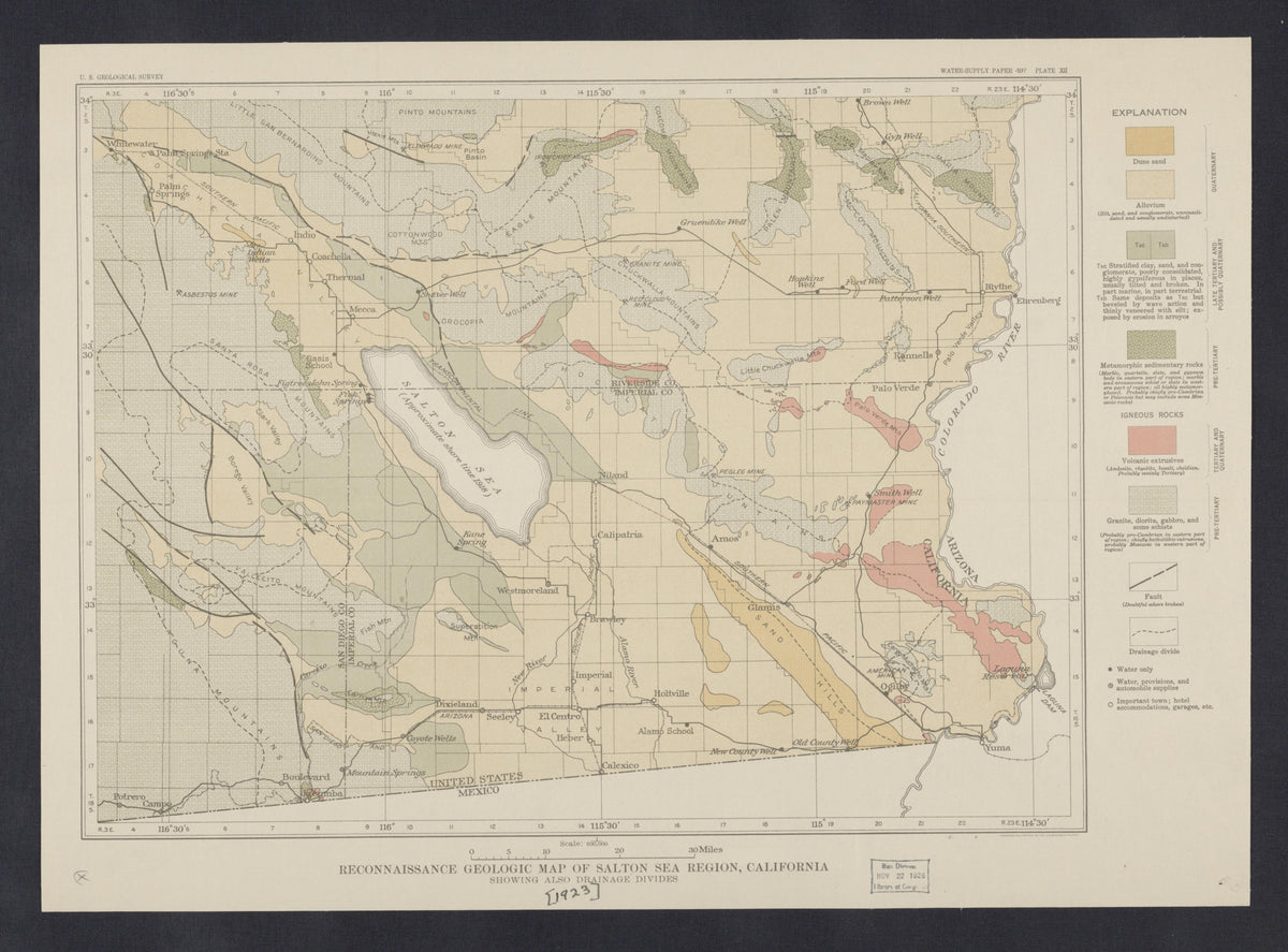 CA Drawer 107, Folder 15, Item 01 from Maps of California--regions Sa-Sacramento Valley 1920-1970-Sand 1800 by Relic Map Company