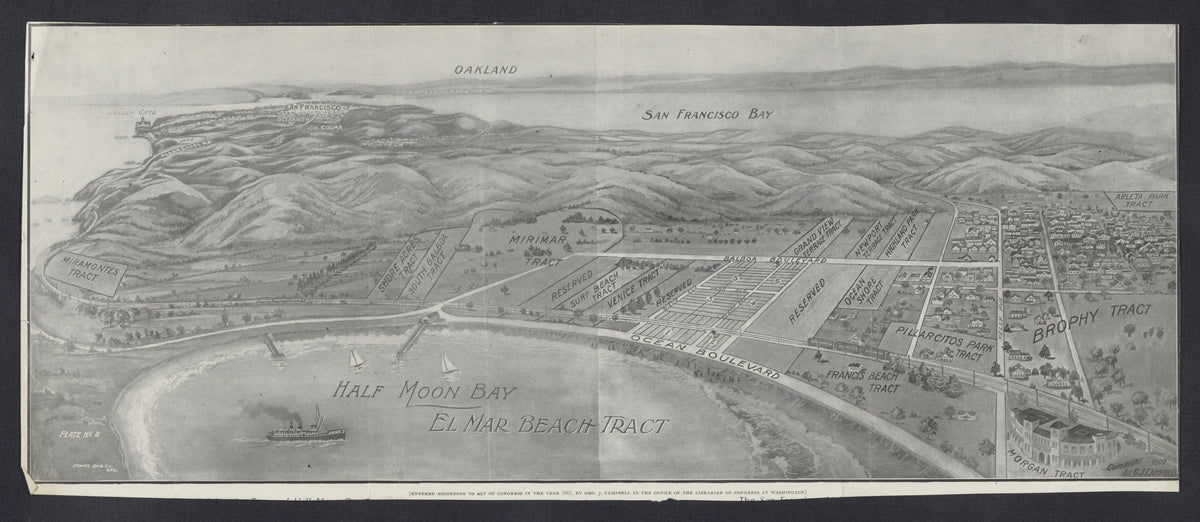 CA Drawer 99, Folder 06, Item 02 (Front) from Maps of California--regions E-H 1800 by Relic Map Company