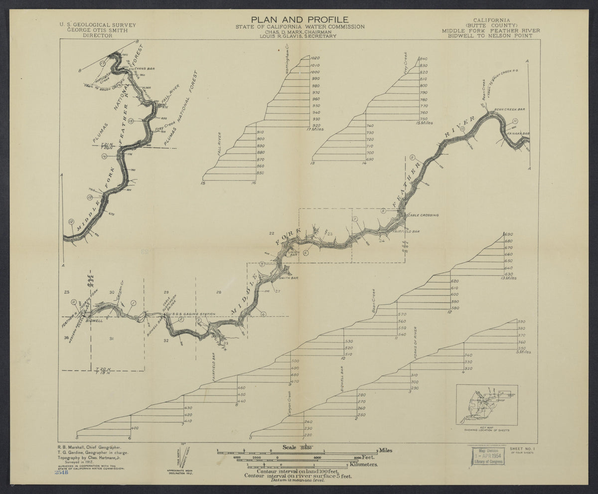 CA Drawer 99, Folder 09, Item 01 from Maps of California--regions E-H 1800 by Relic Map Company