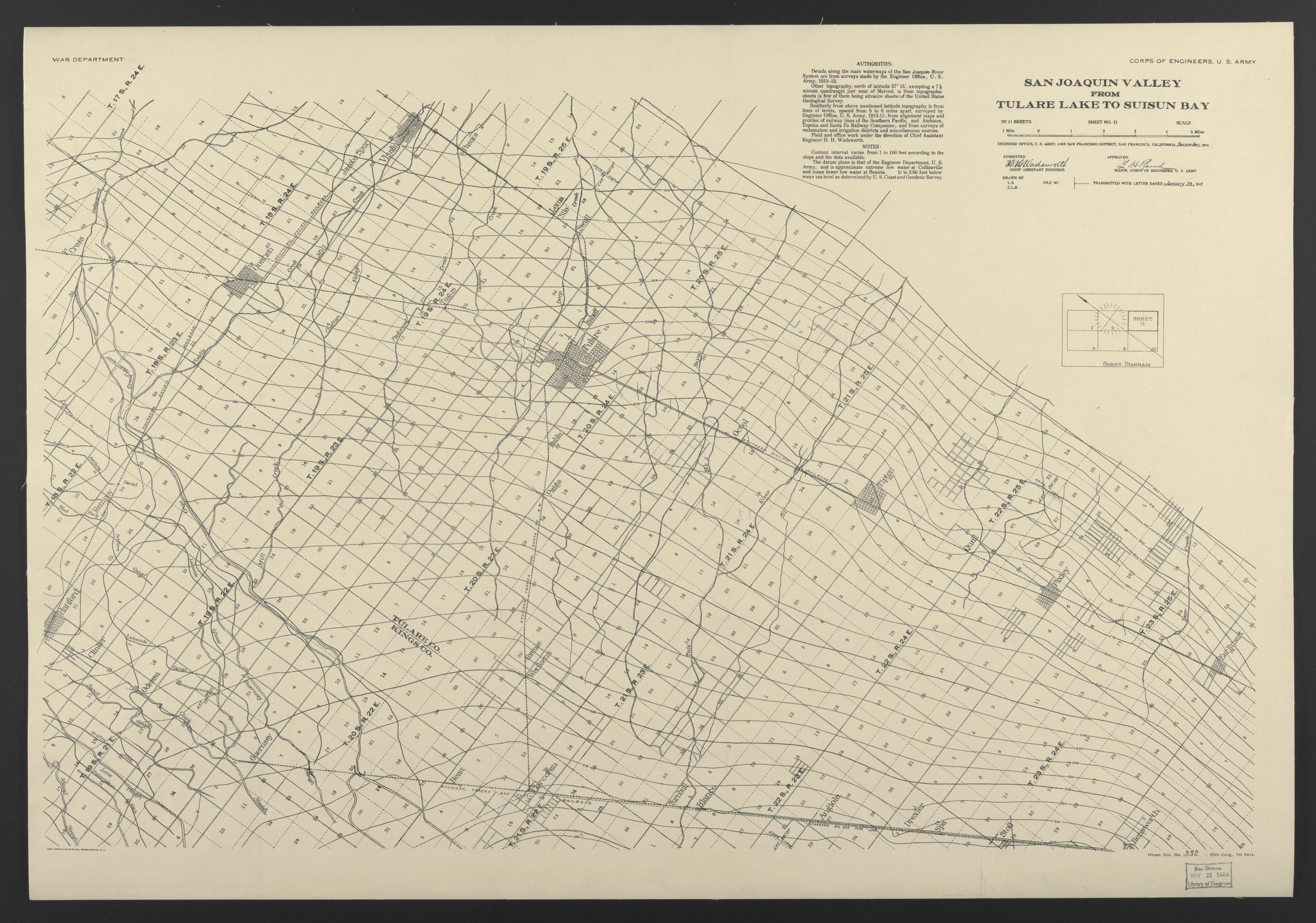 CA Drawer 115, Folder 15, Item 12 from Maps of California--regions San Jacinto-San M 1800 by Relic Map Company