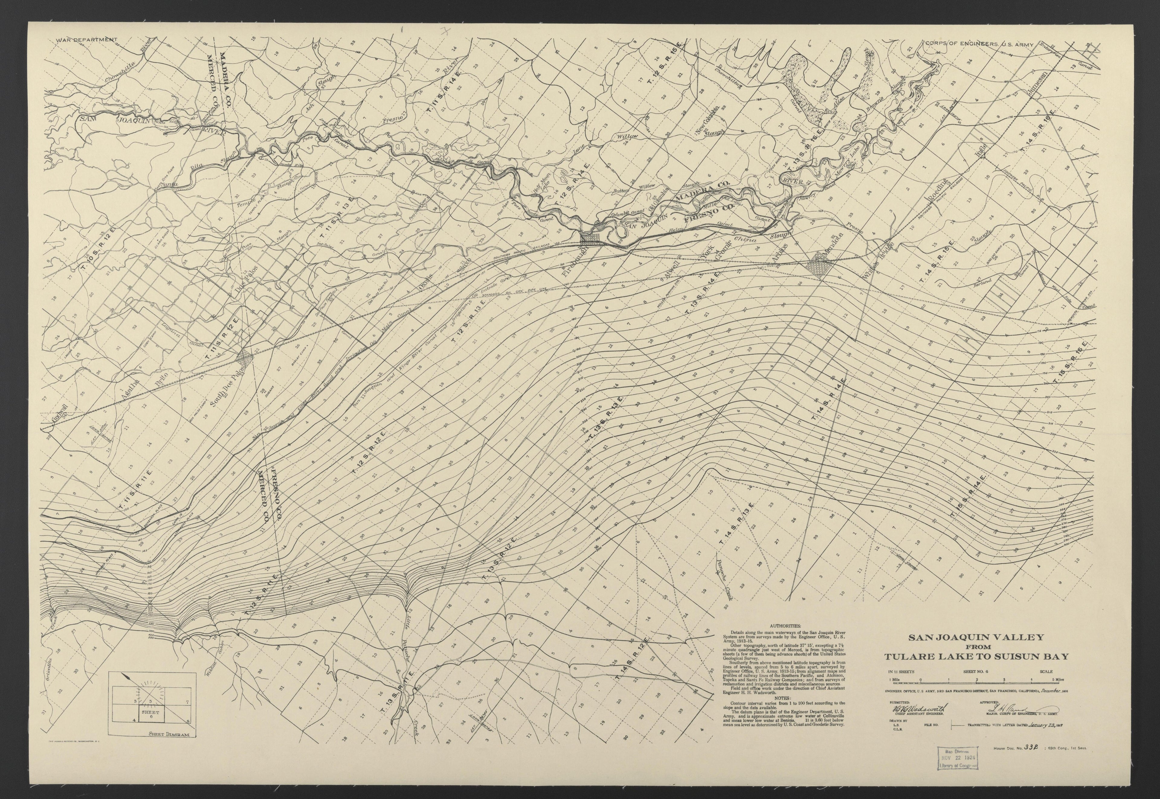 CA Drawer 115, Folder 15, Item 07 from Maps of California--regions San Jacinto-San M 1800 by Relic Map Company