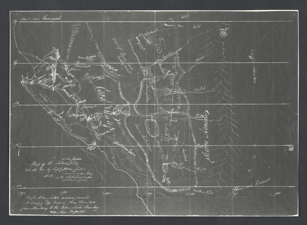 CA Drawer 115, Folder 10, Item 02 from Maps of California--regions San Jacinto-San M 1800 by Relic Map Company