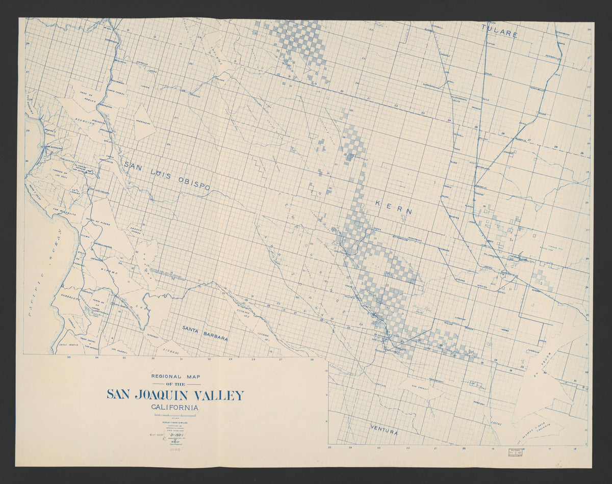 CA Drawer 115, Folder 20, Item 01 from Maps of California--regions San Jacinto-San M 1800 by Relic Map Company
