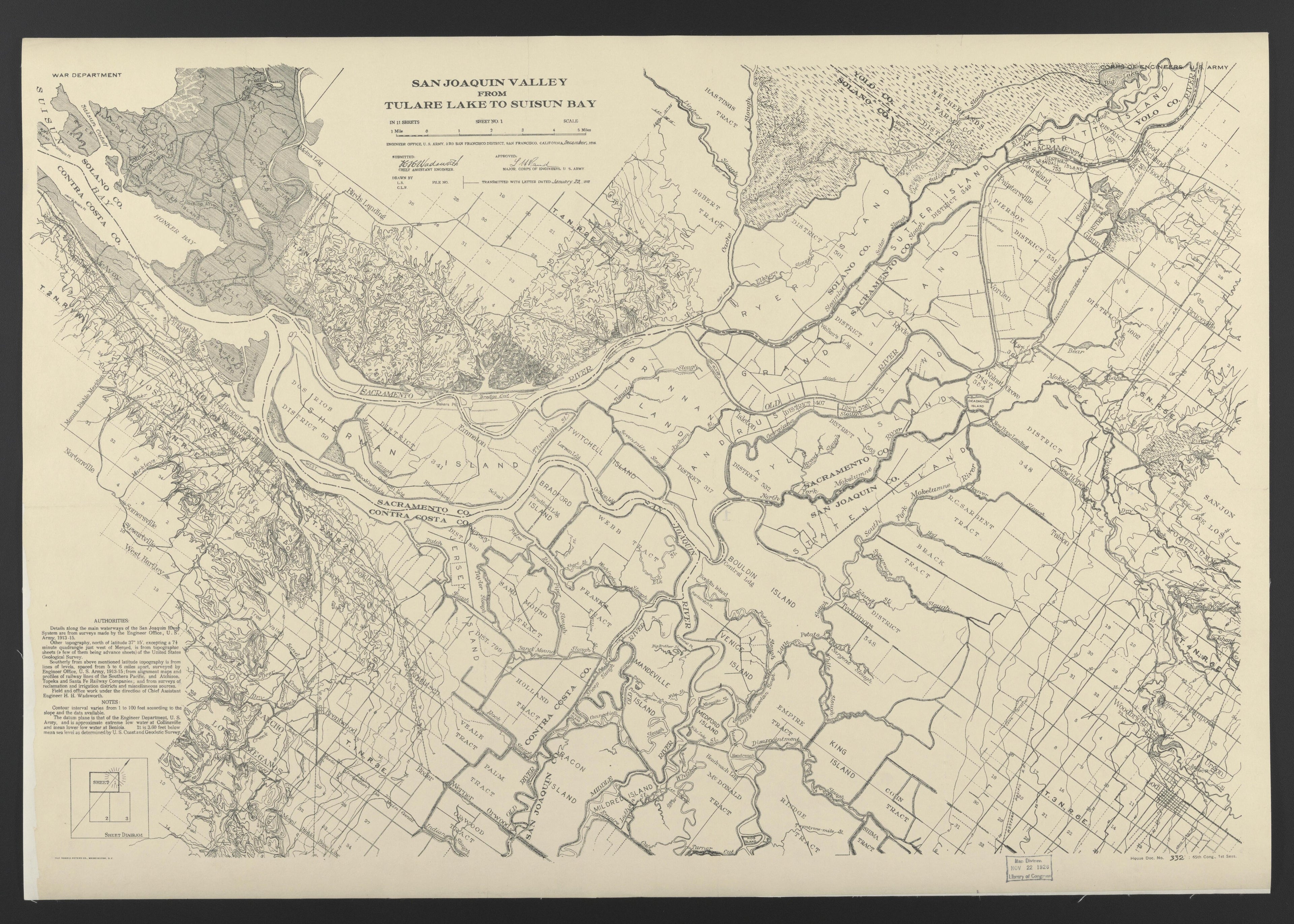 CA Drawer 115, Folder 15, Item 02 from Maps of California--regions San Jacinto-San M 1800 by Relic Map Company