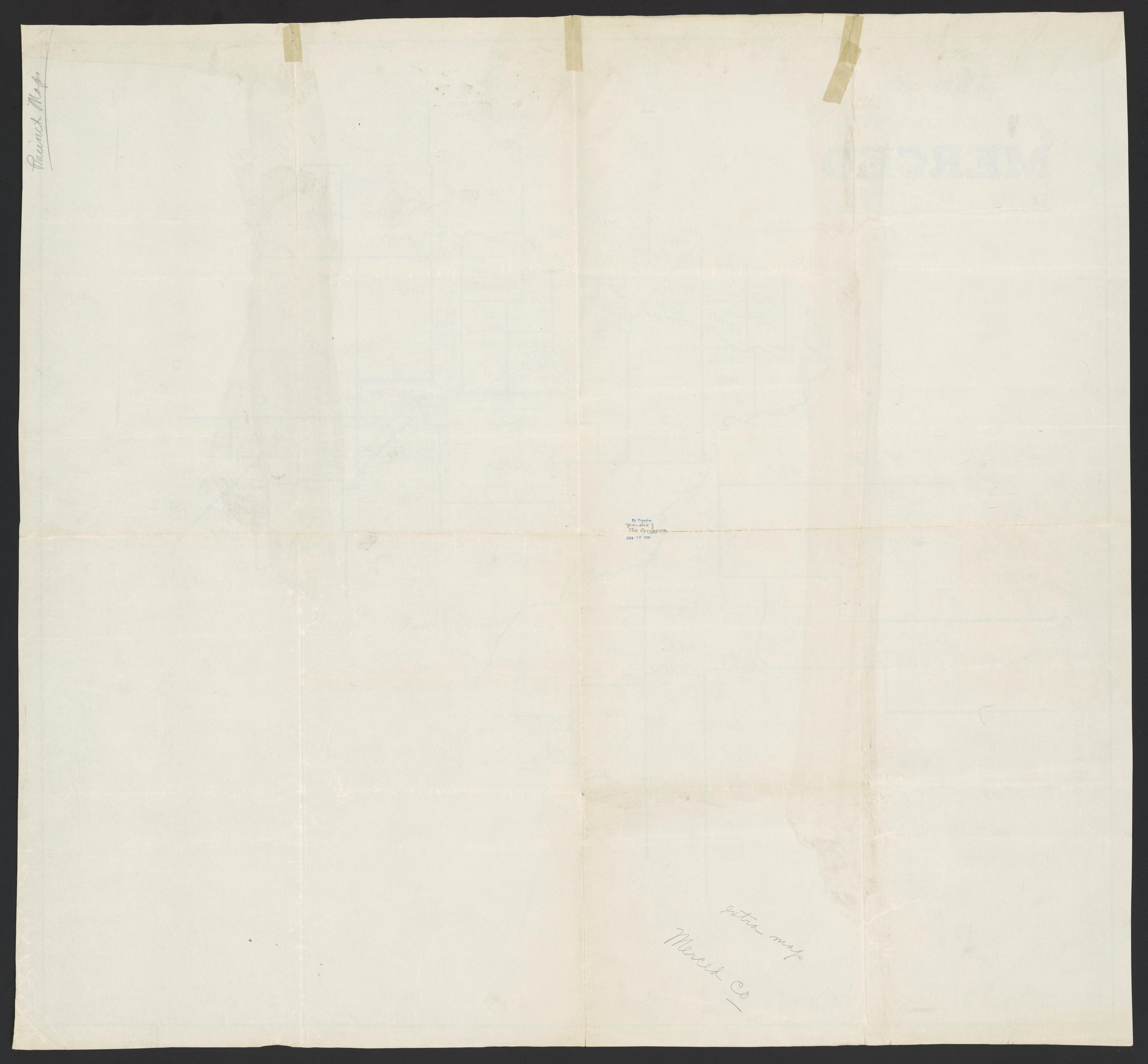 This old map of California, Merced County, was created by in 1855