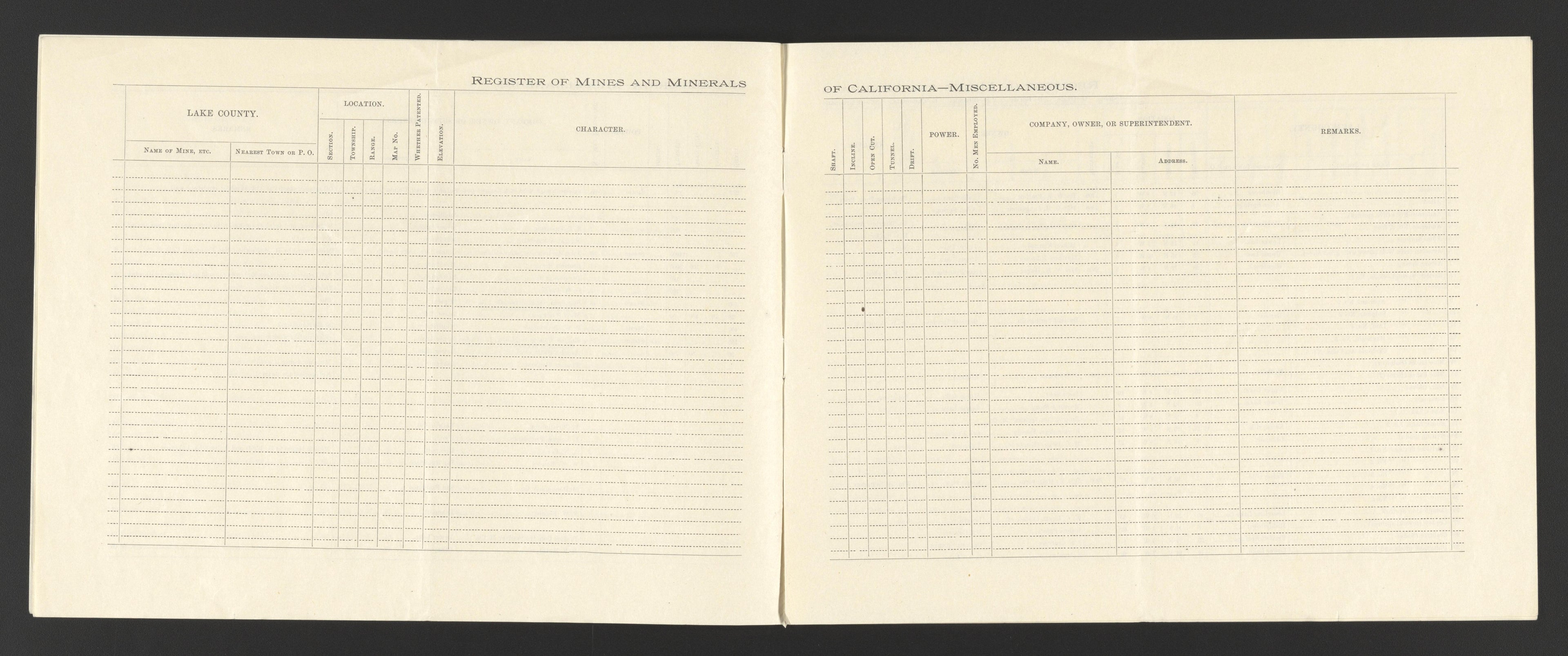 CA Drawer 149, Folder 02, Item 03 (Part 04) from Maps of California--counties Lake-Lassen to 1937 1861 by Relic Map Company