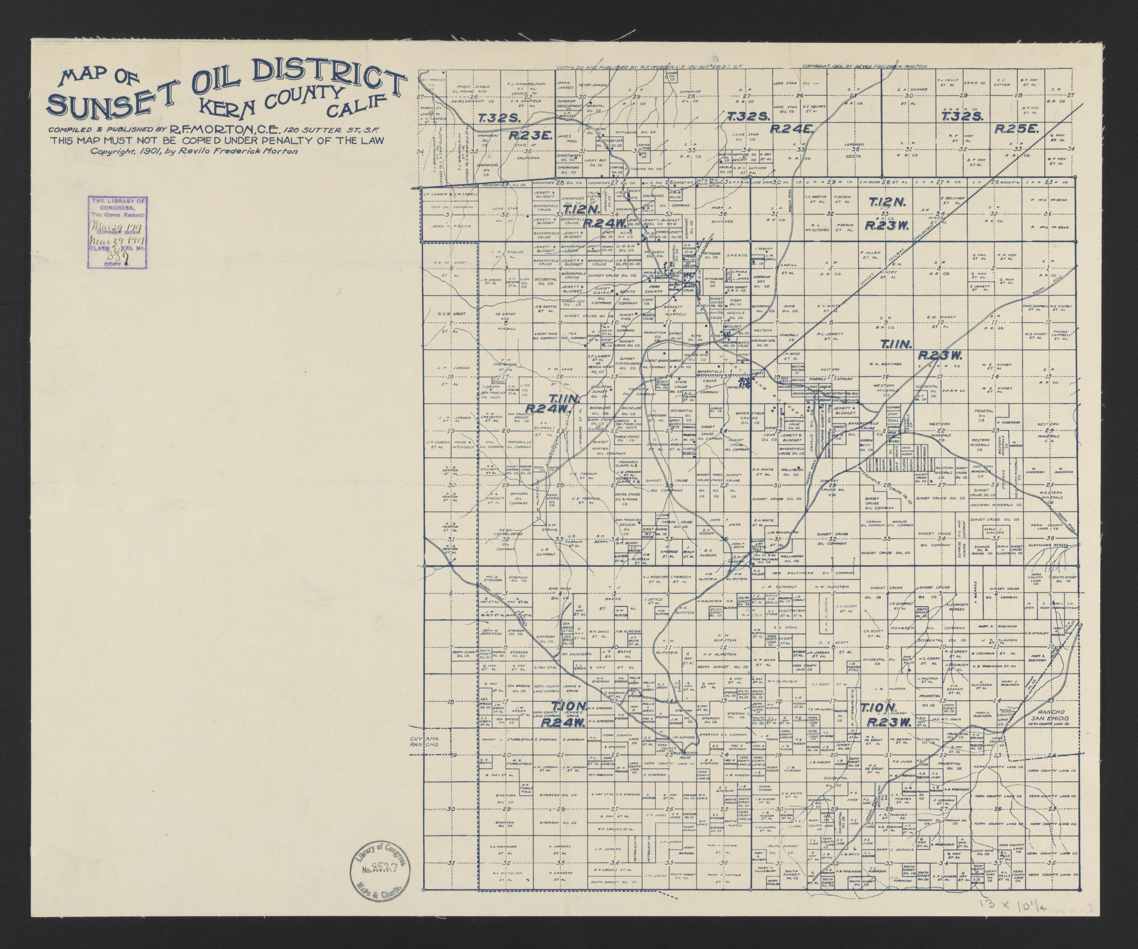This old map of California, Inyo County, Kern County, was created by in 1866