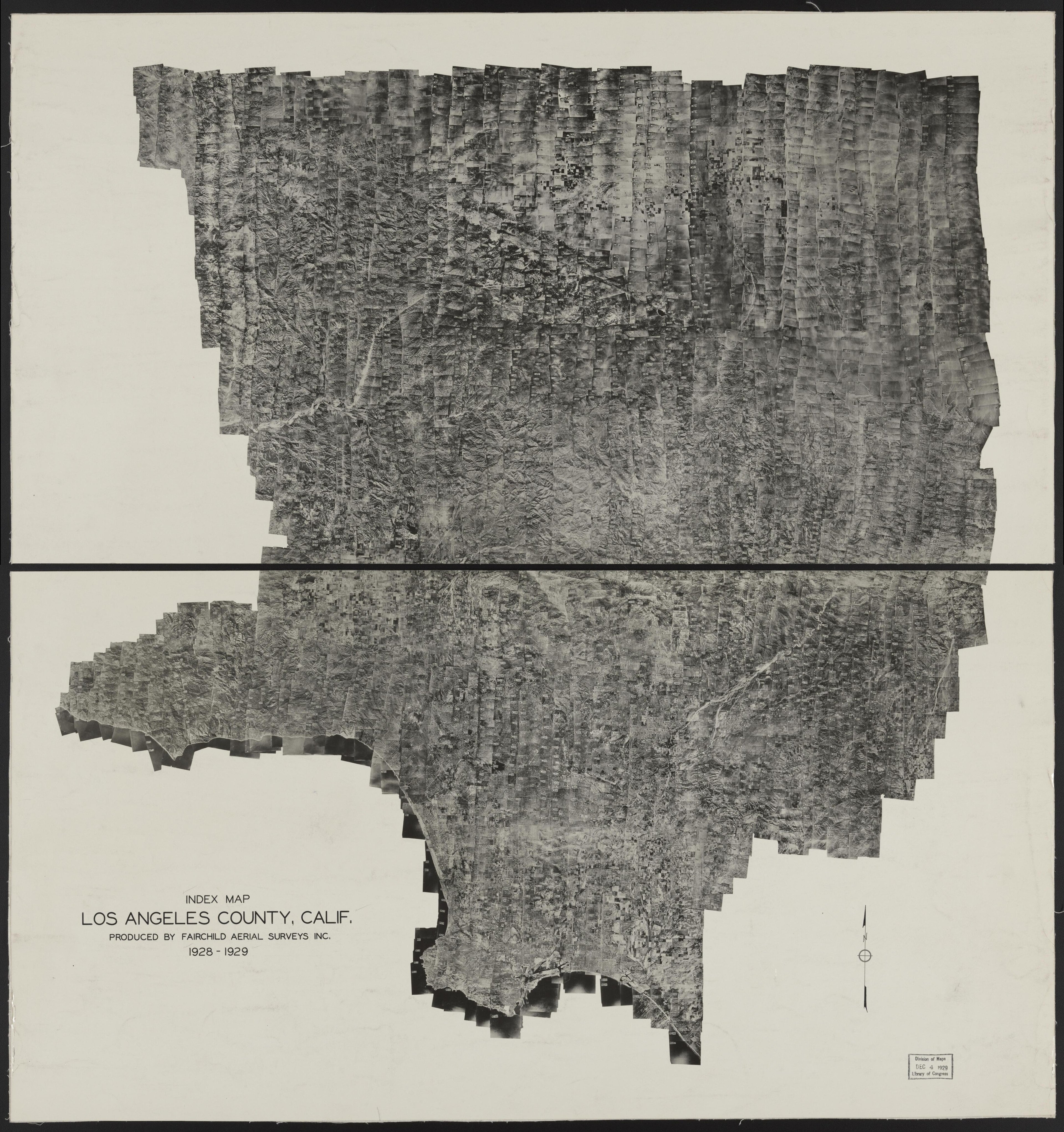 This old map of California, Los Angeles County, was created by in 1923