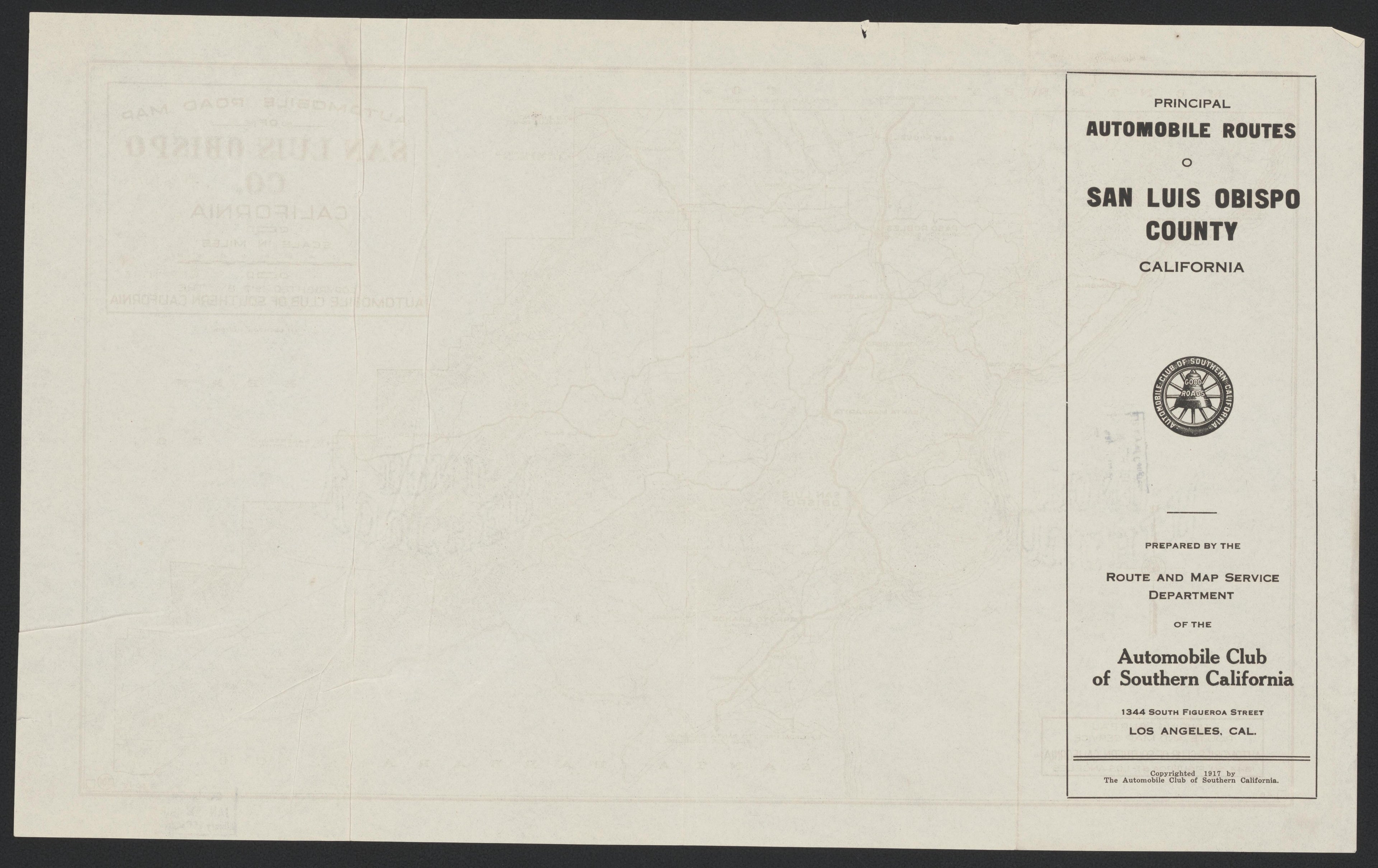 This old map of California, San Luis Obispo County, was created by in 1850