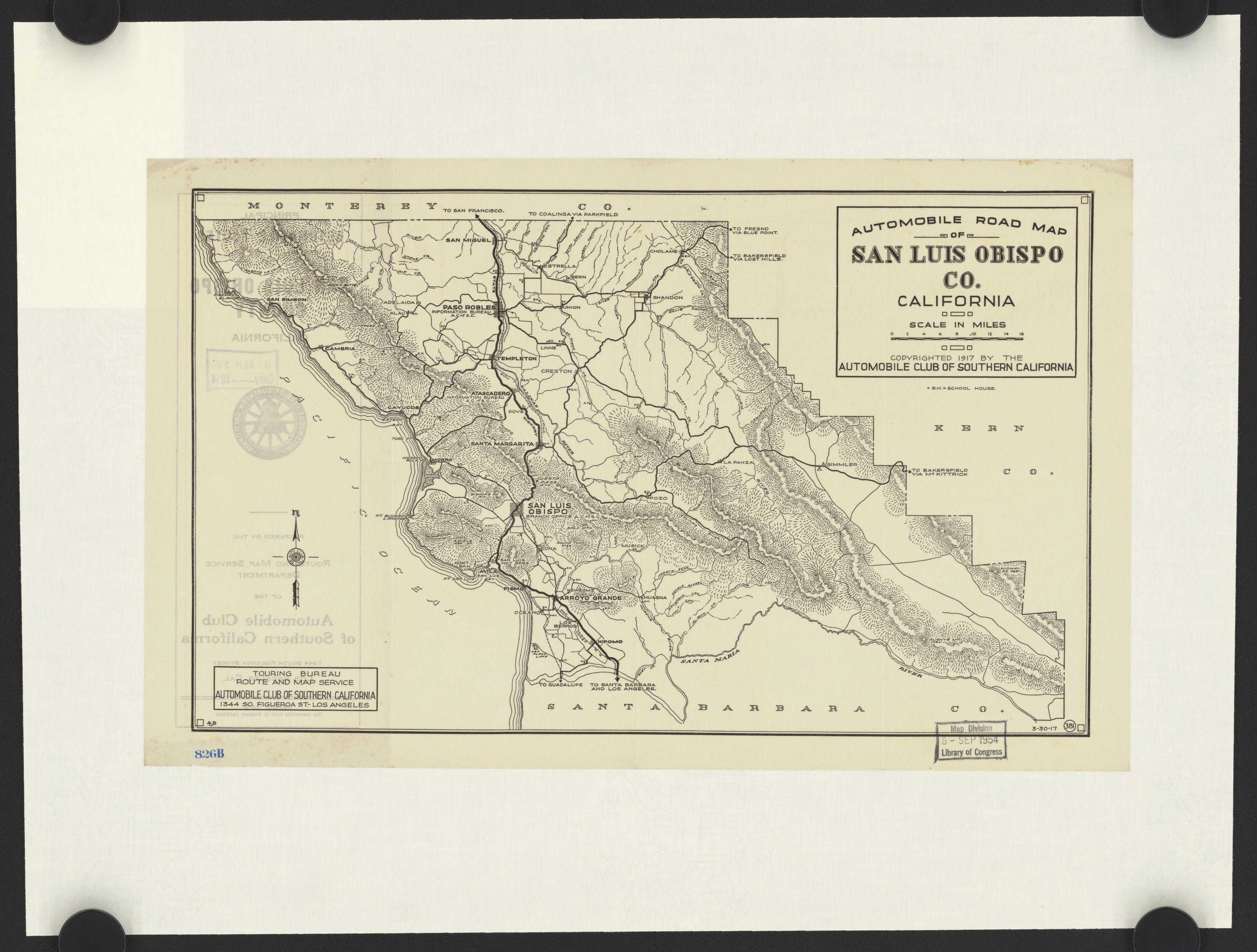 This old map of California, San Luis Obispo County, was created by in 1850
