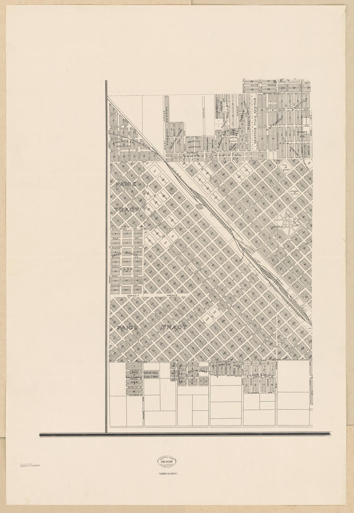 CA Drawer 133, Folder 08, Item 04 from Maps of California--counties Fresno to 1913 1856 by Relic Map Company