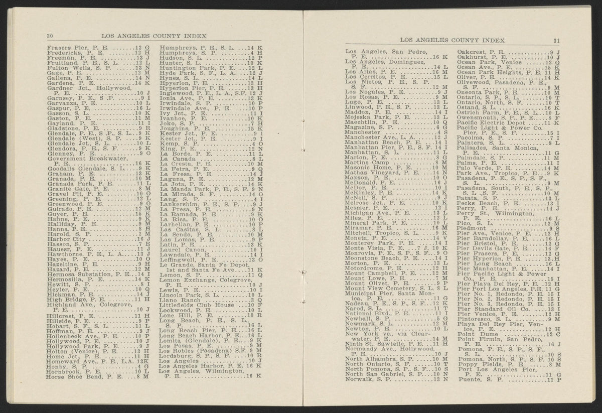 CA Drawer 152, Folder 05, Item 06 (Part 16) from Maps of California--counties Los Angeles 1911-1922 by Relic Map Company