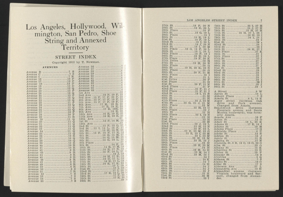 CA Drawer 152, Folder 05, Item 06 (Part 04) from Maps of California--counties Los Angeles 1911-1922 by Relic Map Company