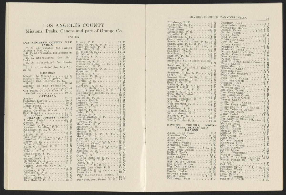 CA Drawer 152, Folder 05, Item 06 (Part 14) from Maps of California--counties Los Angeles 1911-1922 by Relic Map Company