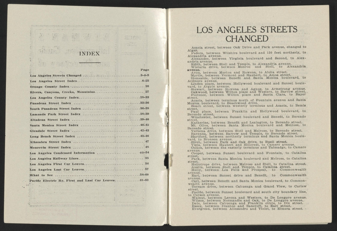 This old map of California, Los Angeles County, was created by in 1911