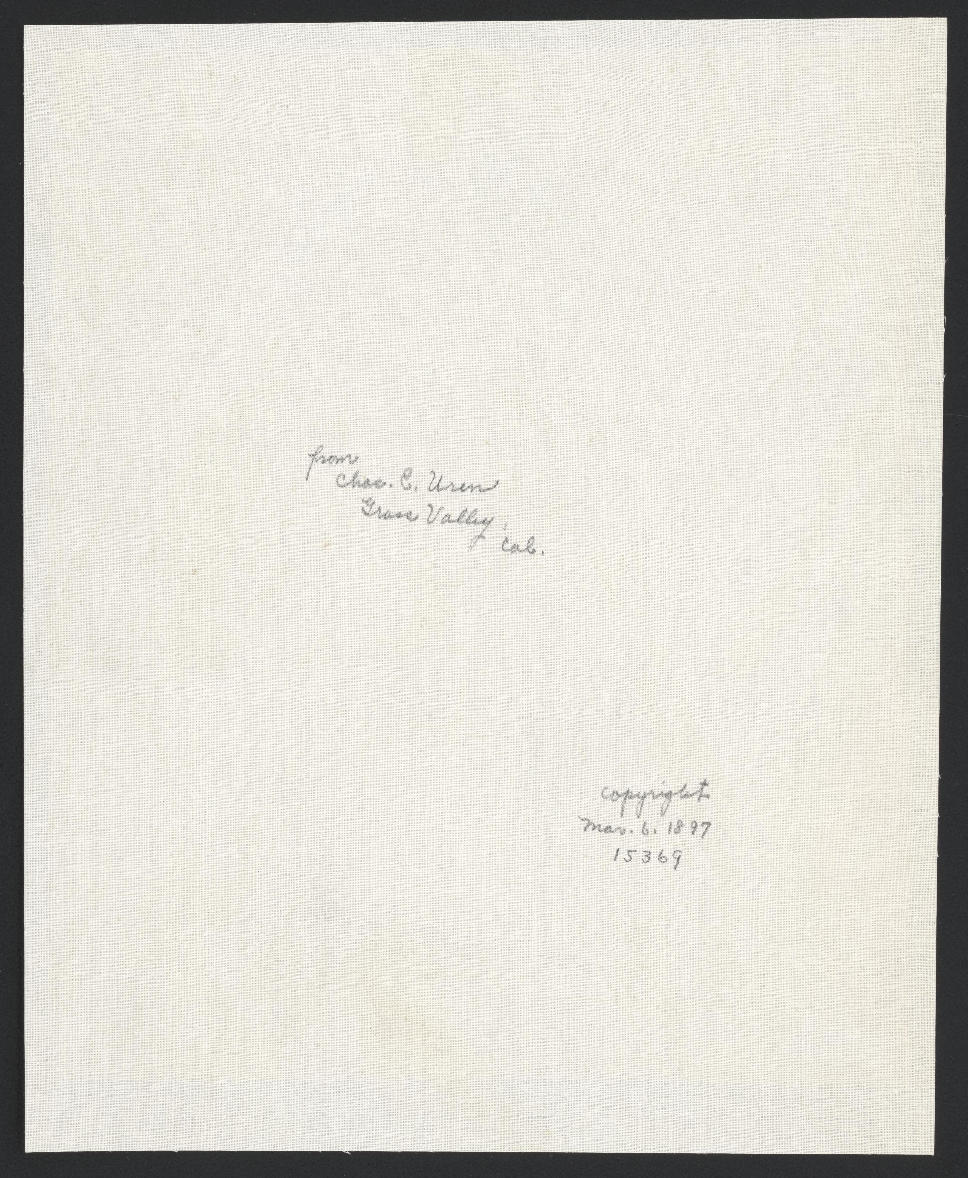 This old map of California, Napa County, Nevada County, was created by in 1850