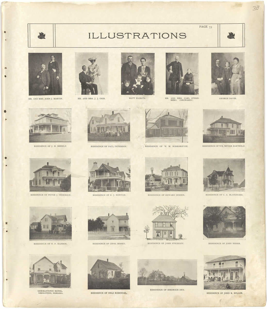 This old map of Nebraska, Seward County, was created by Alden Publishing Co in 1908