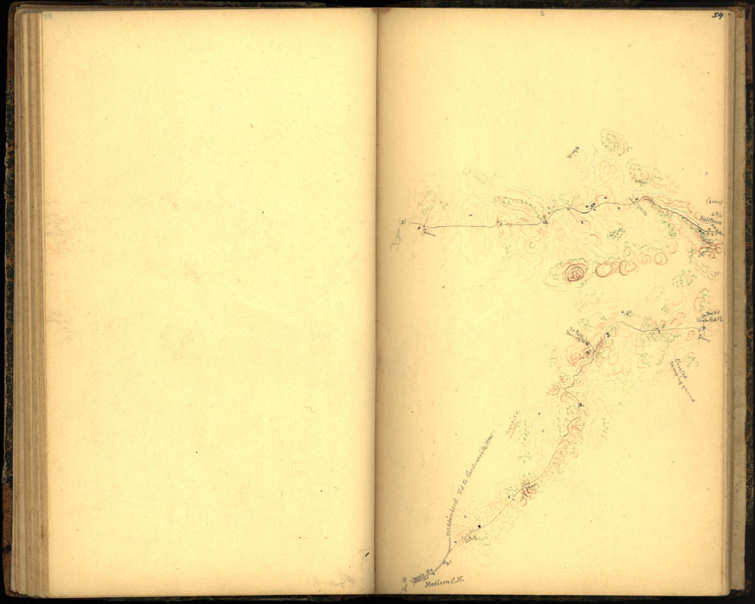 This old map of Maryland, Montgomery County, , Virginia was created by Hotchkiss, Jedediah in 1862