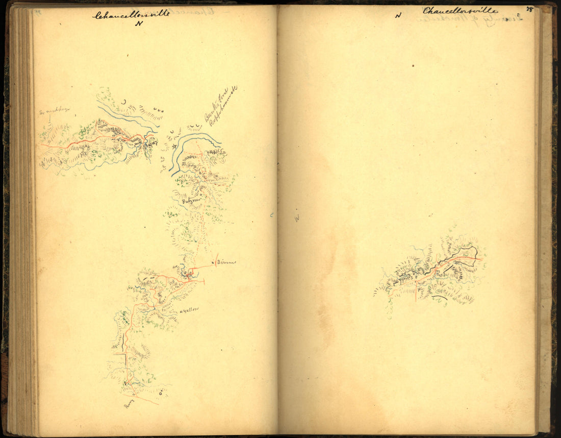 This old map of Maryland, Montgomery County, , Virginia was created by Hotchkiss, Jedediah in 1862