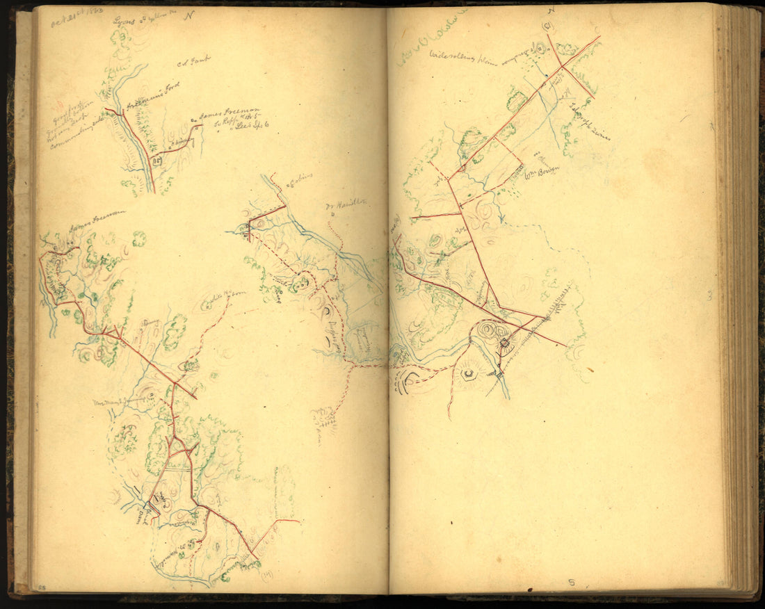 This old map of Maryland, Montgomery County, , Virginia was created by Hotchkiss, Jedediah in 1862