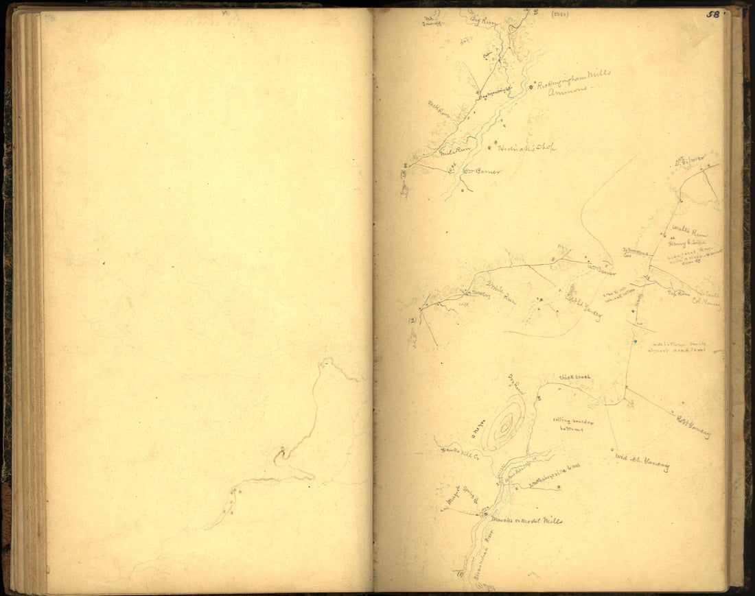 This old map of Maryland, Montgomery County, , Virginia was created by Hotchkiss, Jedediah in 1862