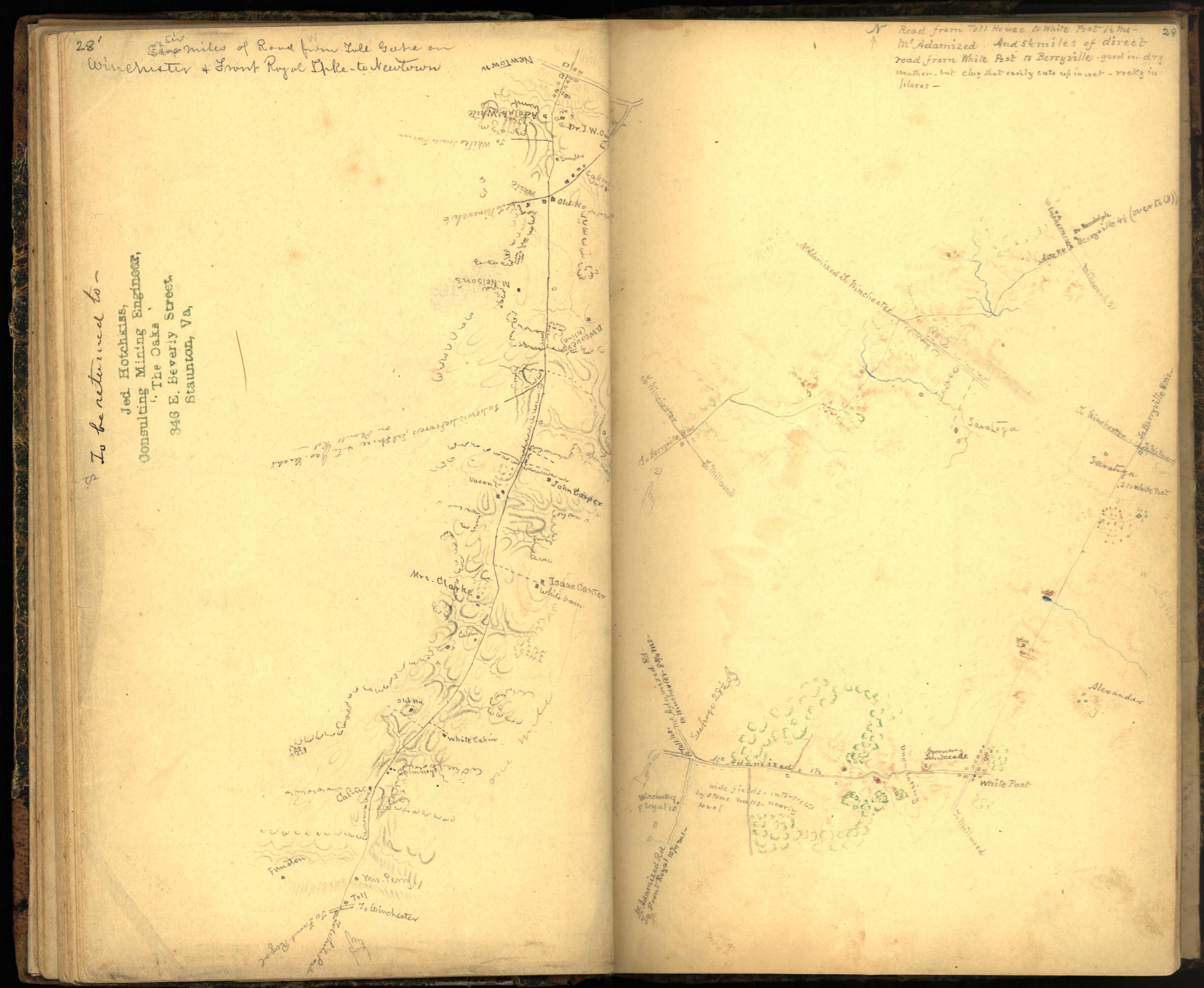 This old map of Maryland, Montgomery County, , Virginia was created by Hotchkiss, Jedediah in 1862