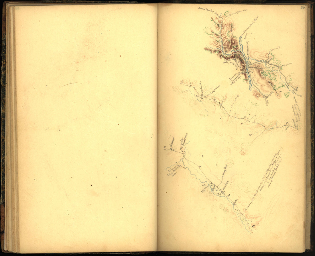 This old map of Maryland, Montgomery County, , Virginia was created by Hotchkiss, Jedediah in 1862