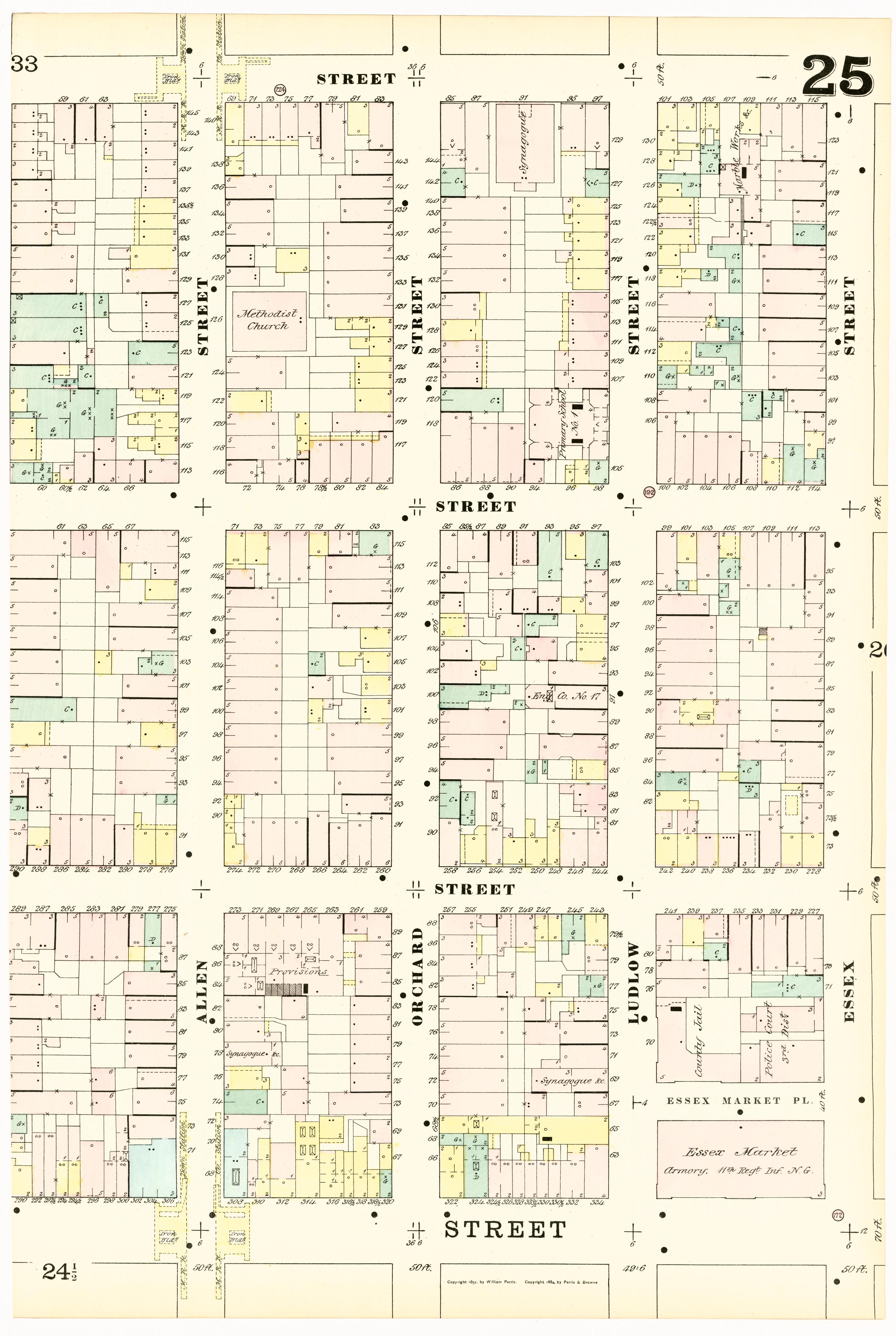 Image 54 of Insurance Maps of the City of New York from Insurance Maps of the City of New York 1879 by Relic Map Company