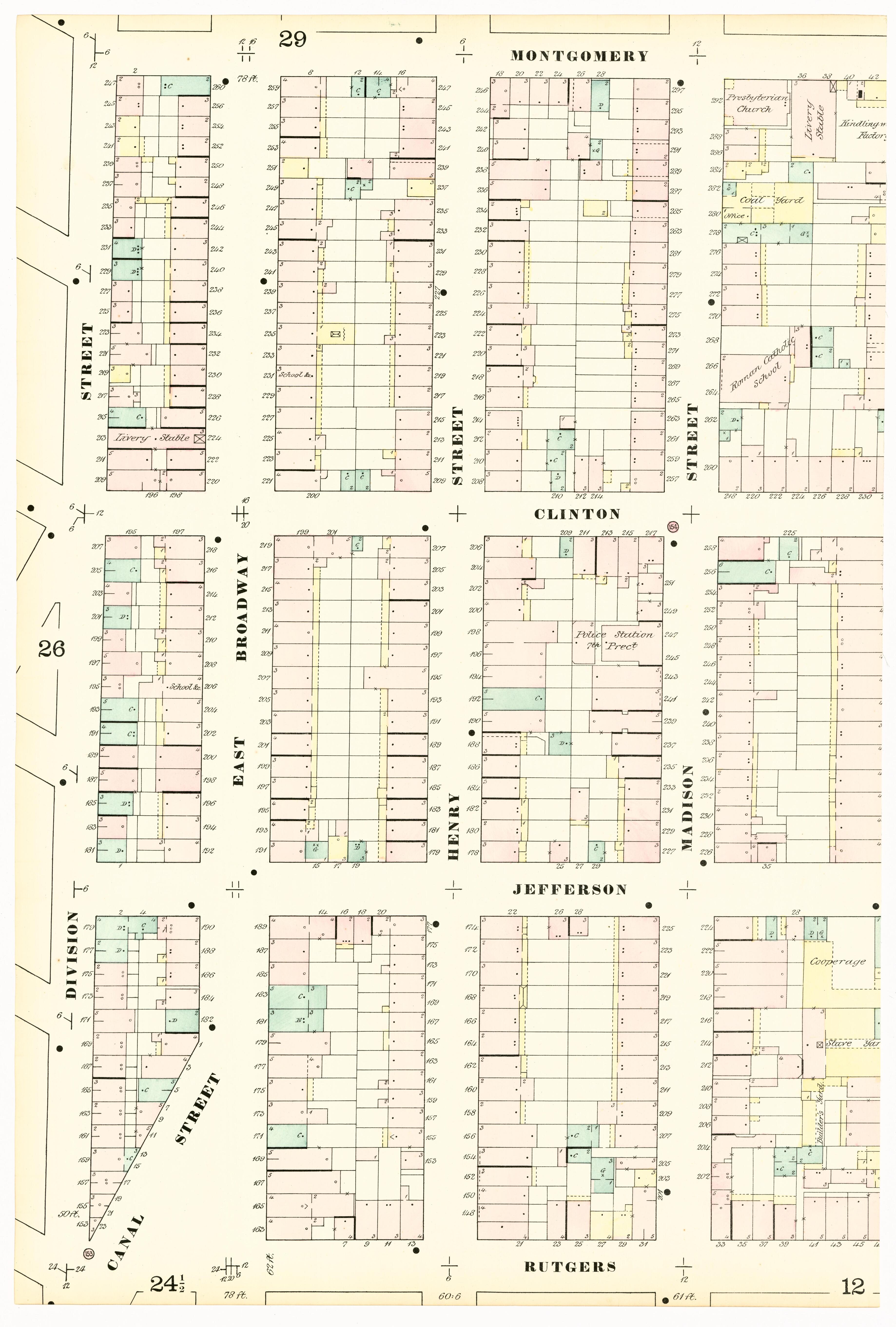 Image 57 of Insurance Maps of the City of New York from Insurance Maps of the City of New York 1879 by Relic Map Company