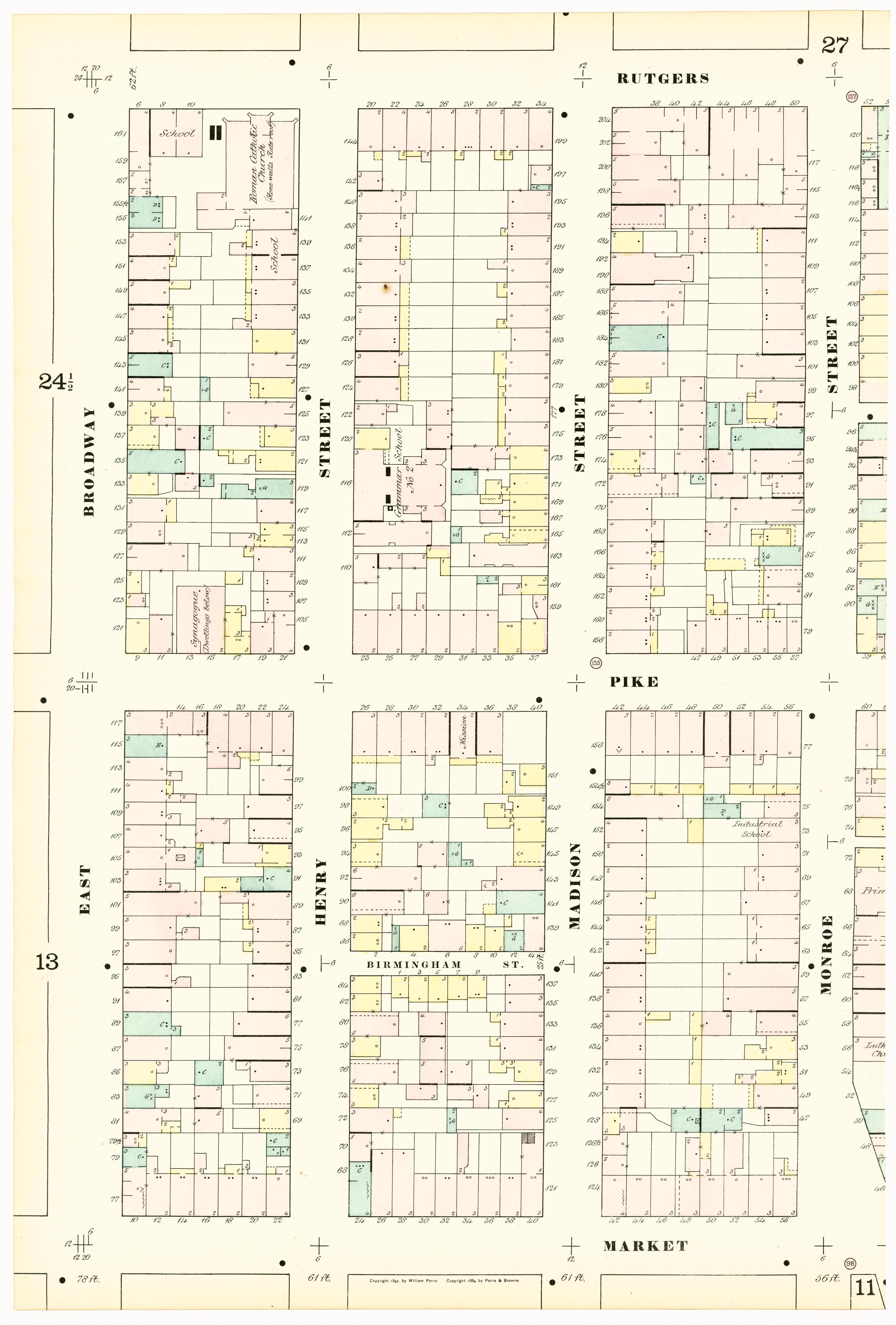 Image 25 of Insurance Maps of the City of New York from Insurance Maps of the City of New York 1879 by Relic Map Company
