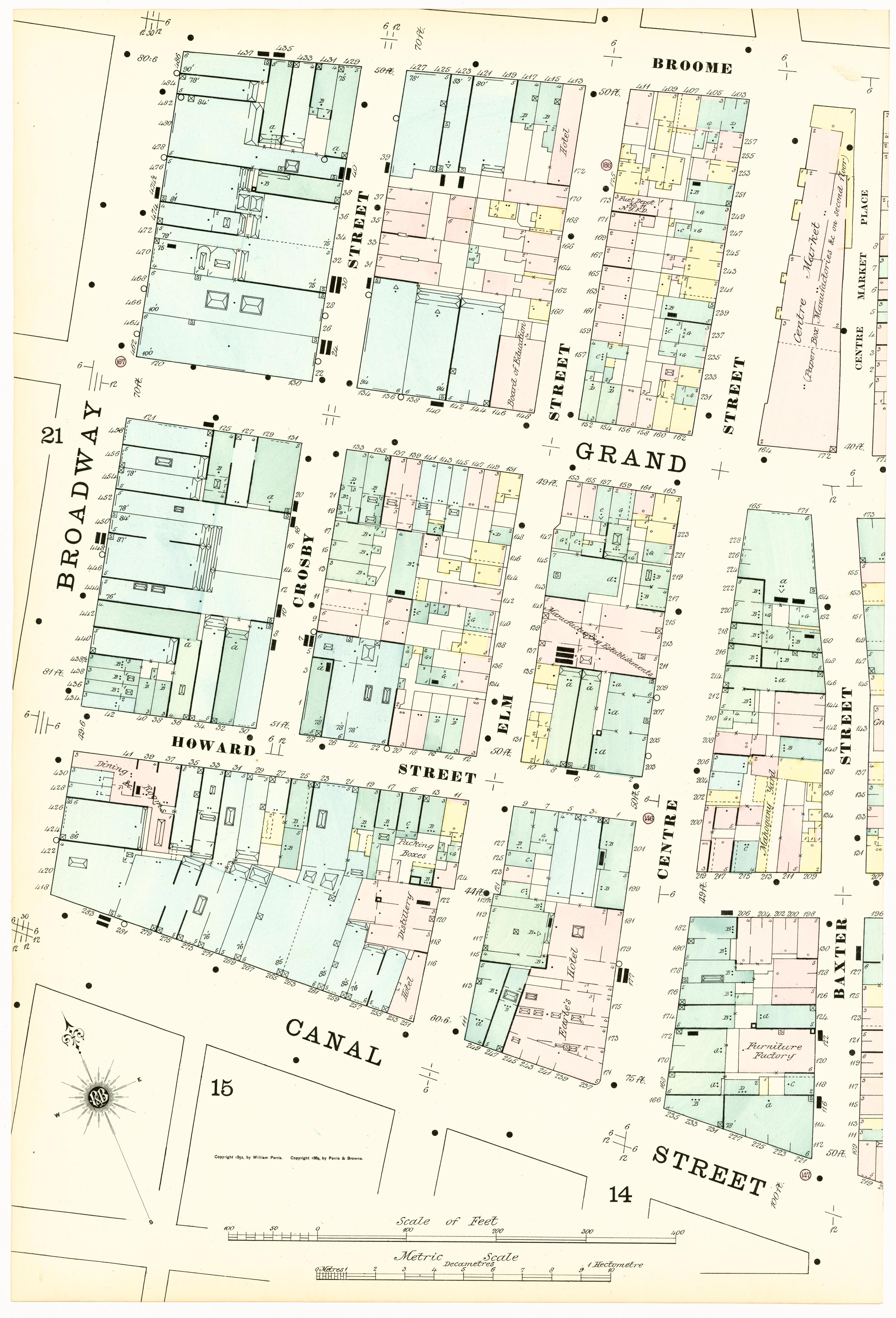 Image 47 of Insurance Maps of the City of New York from Insurance Maps of the City of New York 1879 by Relic Map Company