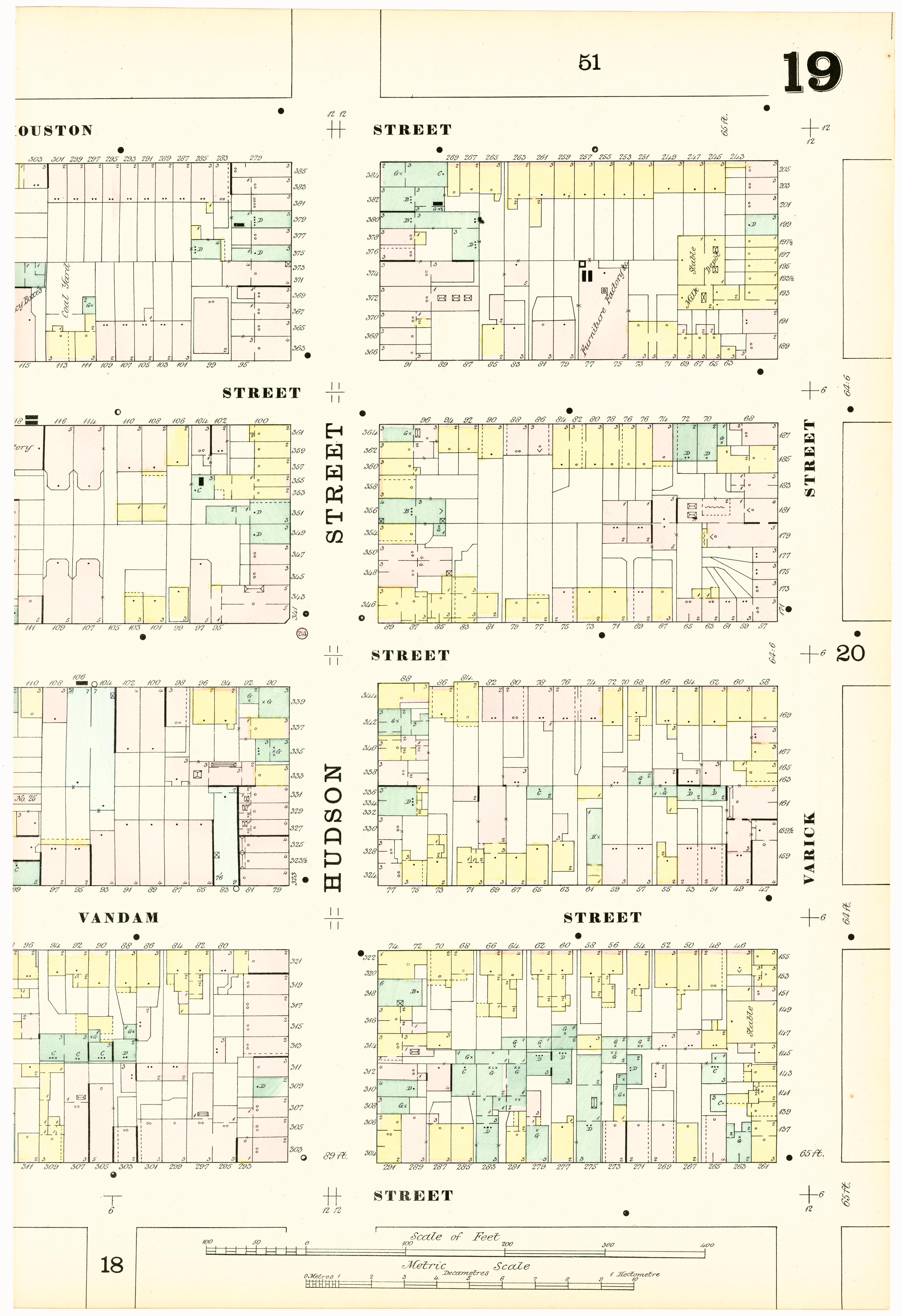 Image 40 of Insurance Maps of the City of New York from Insurance Maps of the City of New York 1879 by Relic Map Company