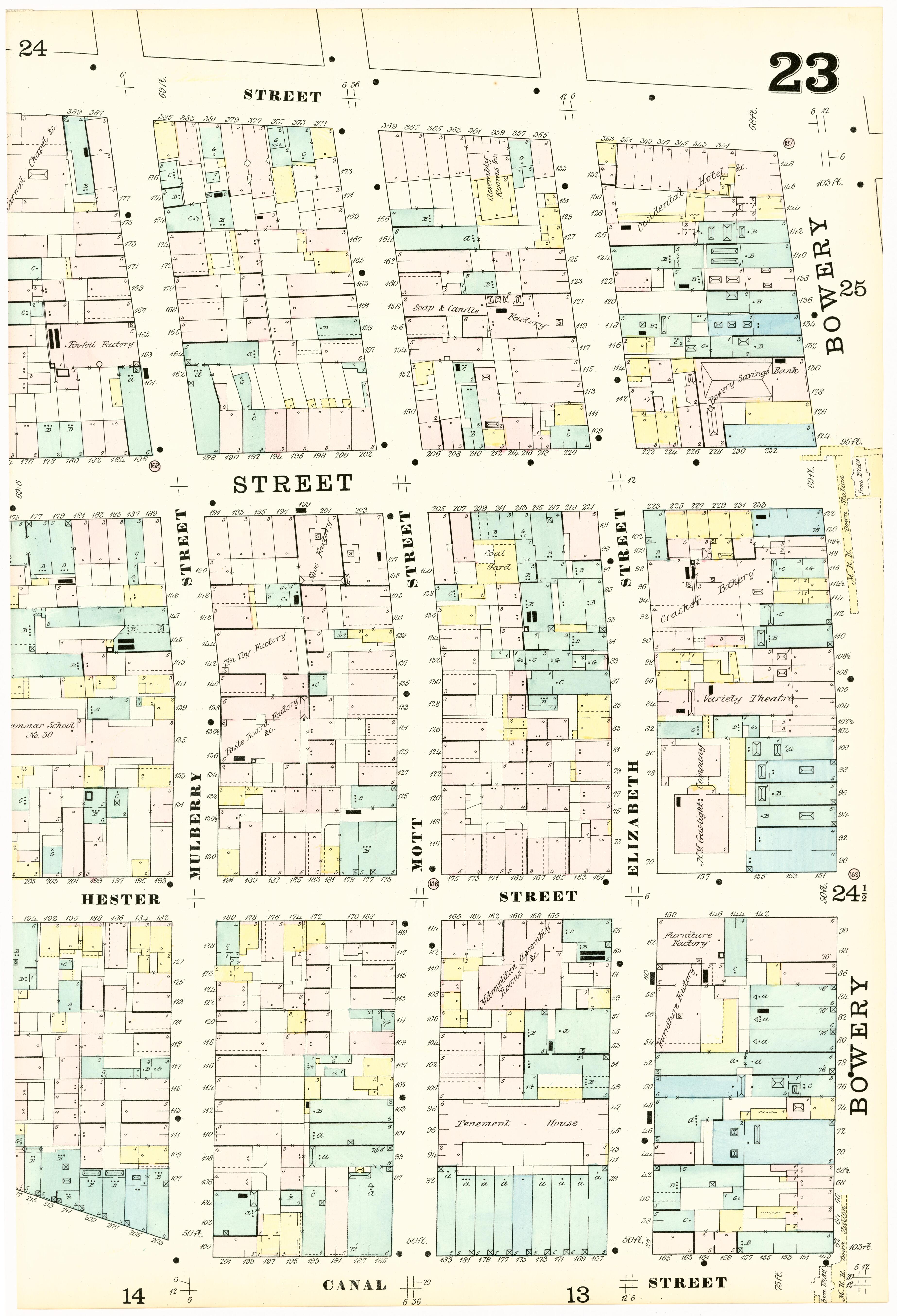 Image 48 of Insurance Maps of the City of New York from Insurance Maps of the City of New York 1879 by Relic Map Company