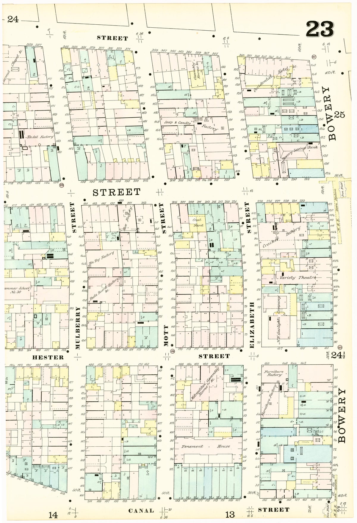 Image 48 of Insurance Maps of the City of New York from Insurance Maps of the City of New York 1879 by Relic Map Company