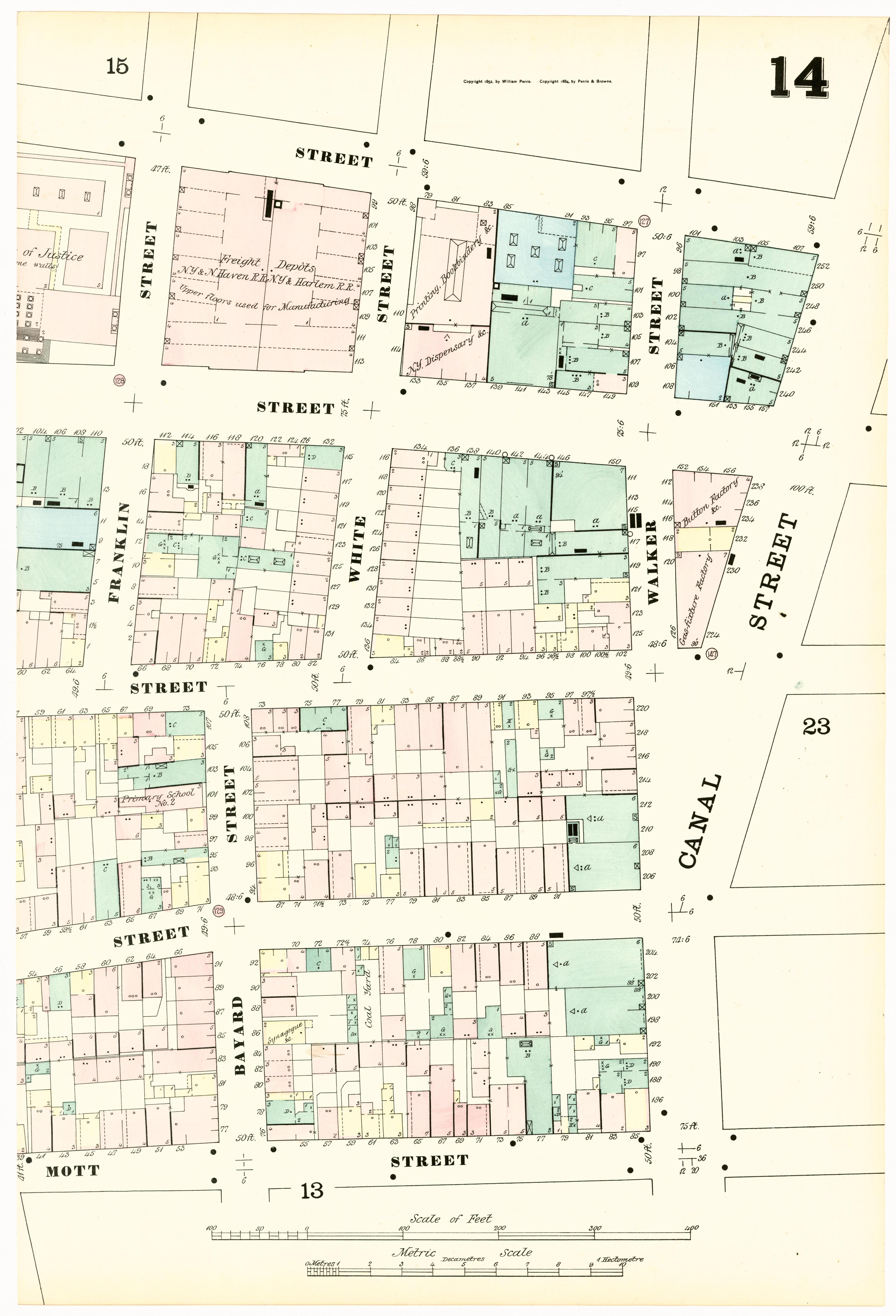 Image 30 of Insurance Maps of the City of New York from Insurance Maps of the City of New York 1879 by Relic Map Company