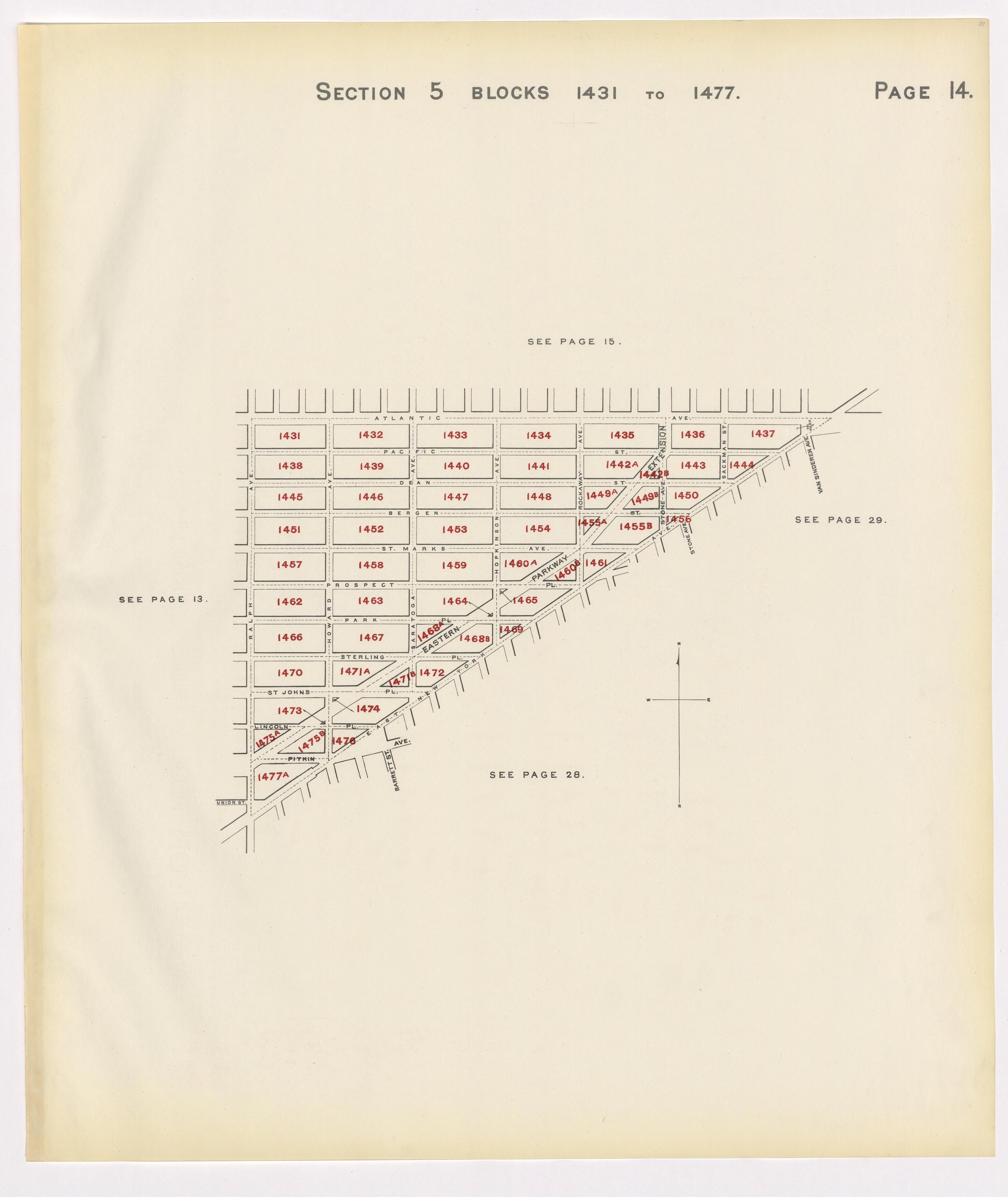 Image 18 of the Land Map of the County of Kings, State of New York 1911 to 1920, Inclusive from the Land Map of the County of Kings, State of New York 1911 to 1920, Inclusive 1910 by Relic Map Company