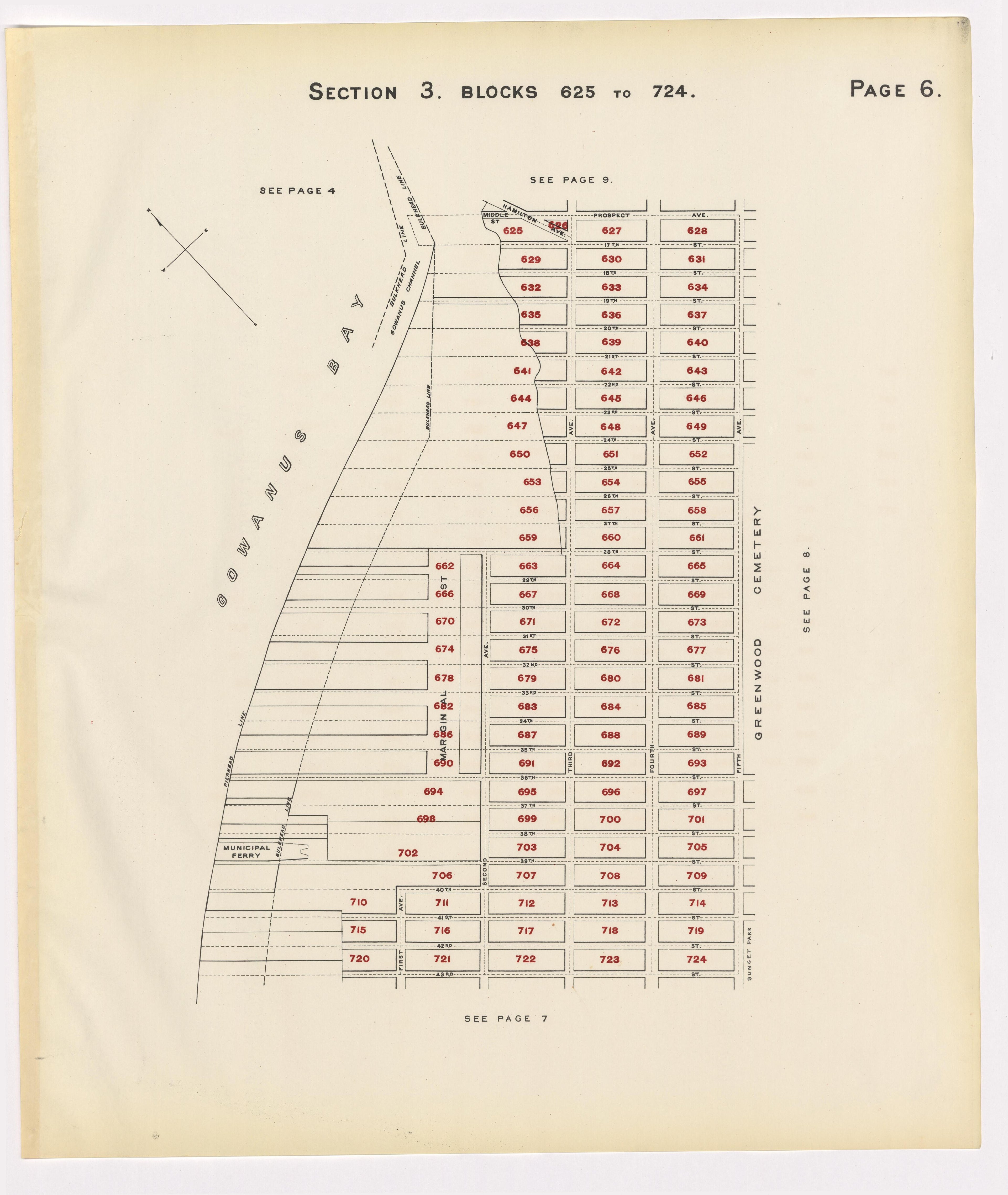 Image 10 of the Land Map of the County of Kings, State of New York 1911 to 1920, Inclusive from the Land Map of the County of Kings, State of New York 1911 to 1920, Inclusive 1910 by Relic Map Company