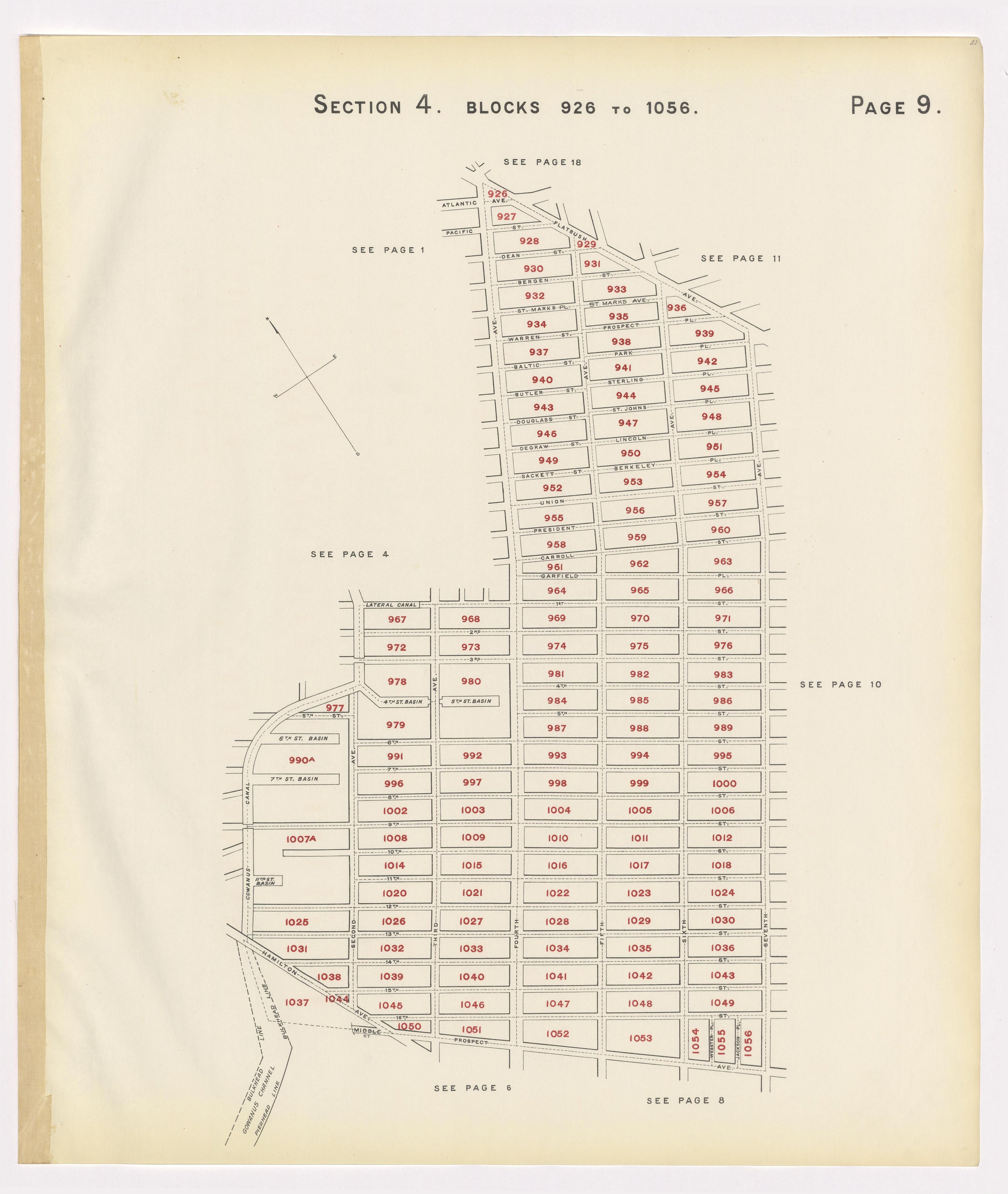 Image 13 of the Land Map of the County of Kings, State of New York 1911 to 1920, Inclusive from the Land Map of the County of Kings, State of New York 1911 to 1920, Inclusive 1910 by Relic Map Company