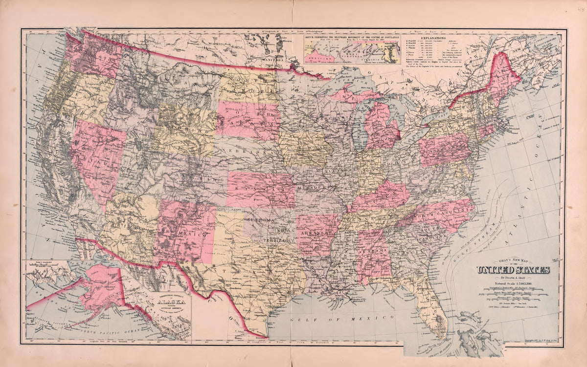 United States from Plat Book of St. Charles County, Missouri : Compiled from County Records and Actual Surveys 1905 by Relic Map Company