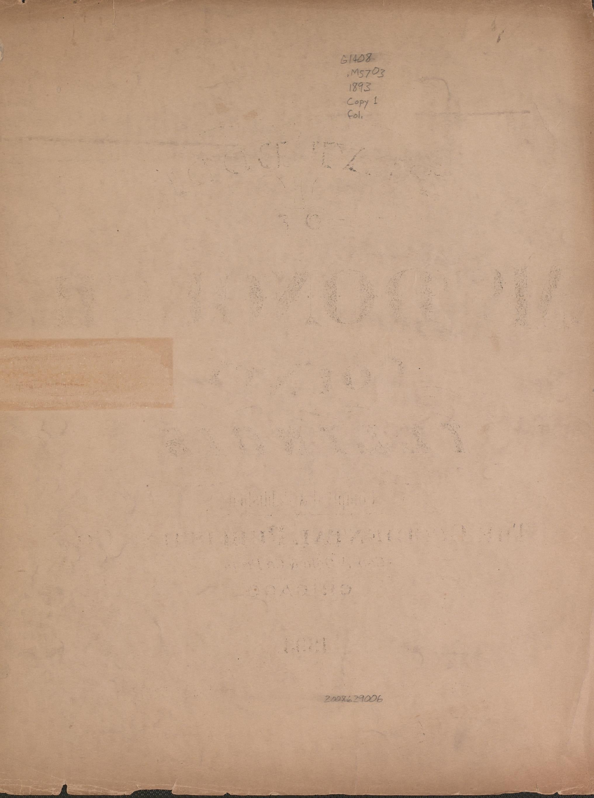 This old map of Illinois, McDonough County, was created by Balliet & Volk|Bourquin, F. (Frederick)|Geo. A. Ogle & Co|Occidental Publishing Company in 1893