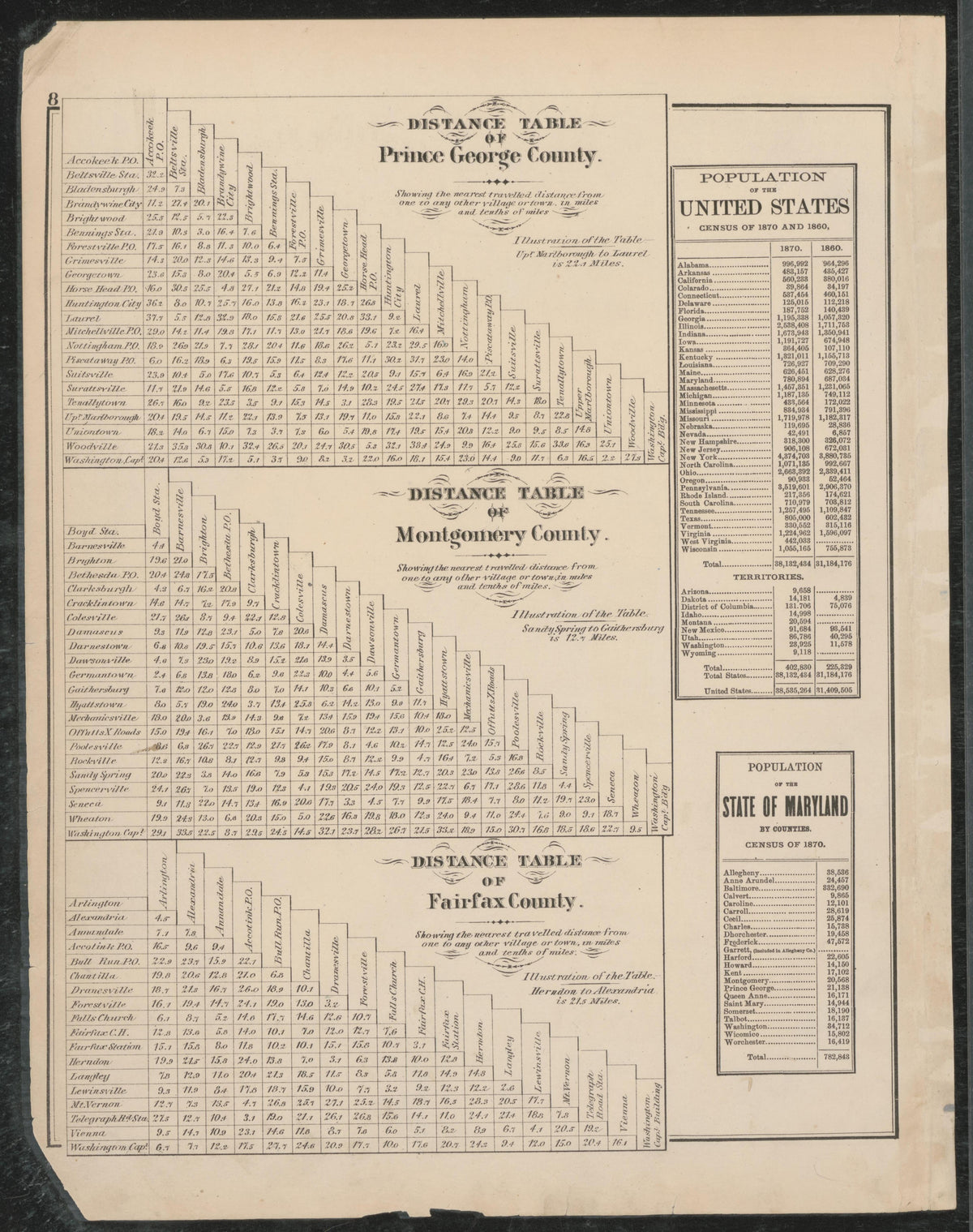 Image 6 of Atlas of Fifteen Miles Around Washington, Including the Counties of Fairfax and Alexandria, Virginia (maps Only) from Atlas of Fifteen Miles Around Washington, Including the Counties of Fairfax and Alexandria, Virginia 1879 by Relic Map Company