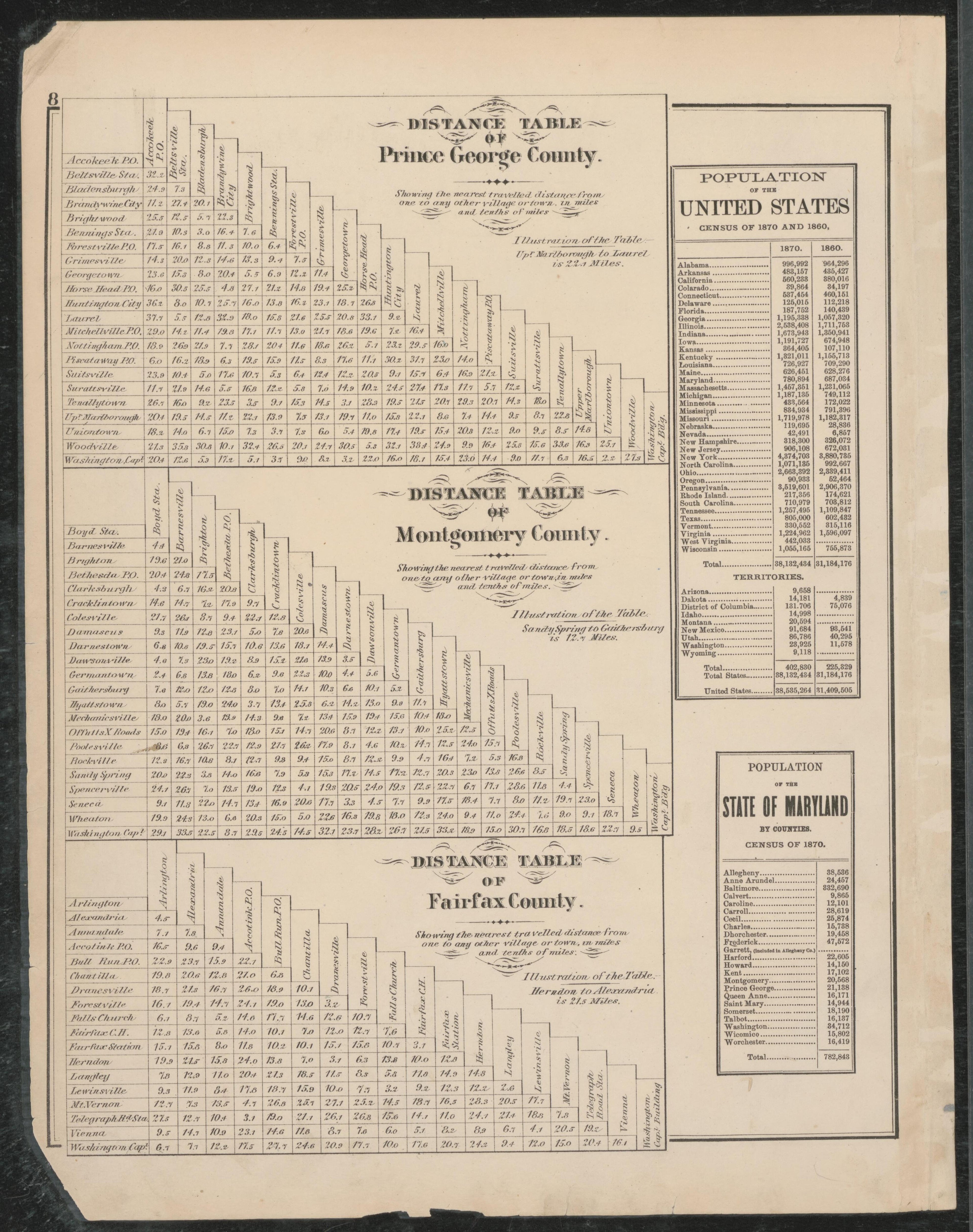 Image 6 of Atlas of Fifteen Miles Around Washington, Including the Counties of Fairfax and Alexandria, Virginia (maps Only) from Atlas of Fifteen Miles Around Washington, Including the Counties of Fairfax and Alexandria, Virginia 1879 by Relic Map Company