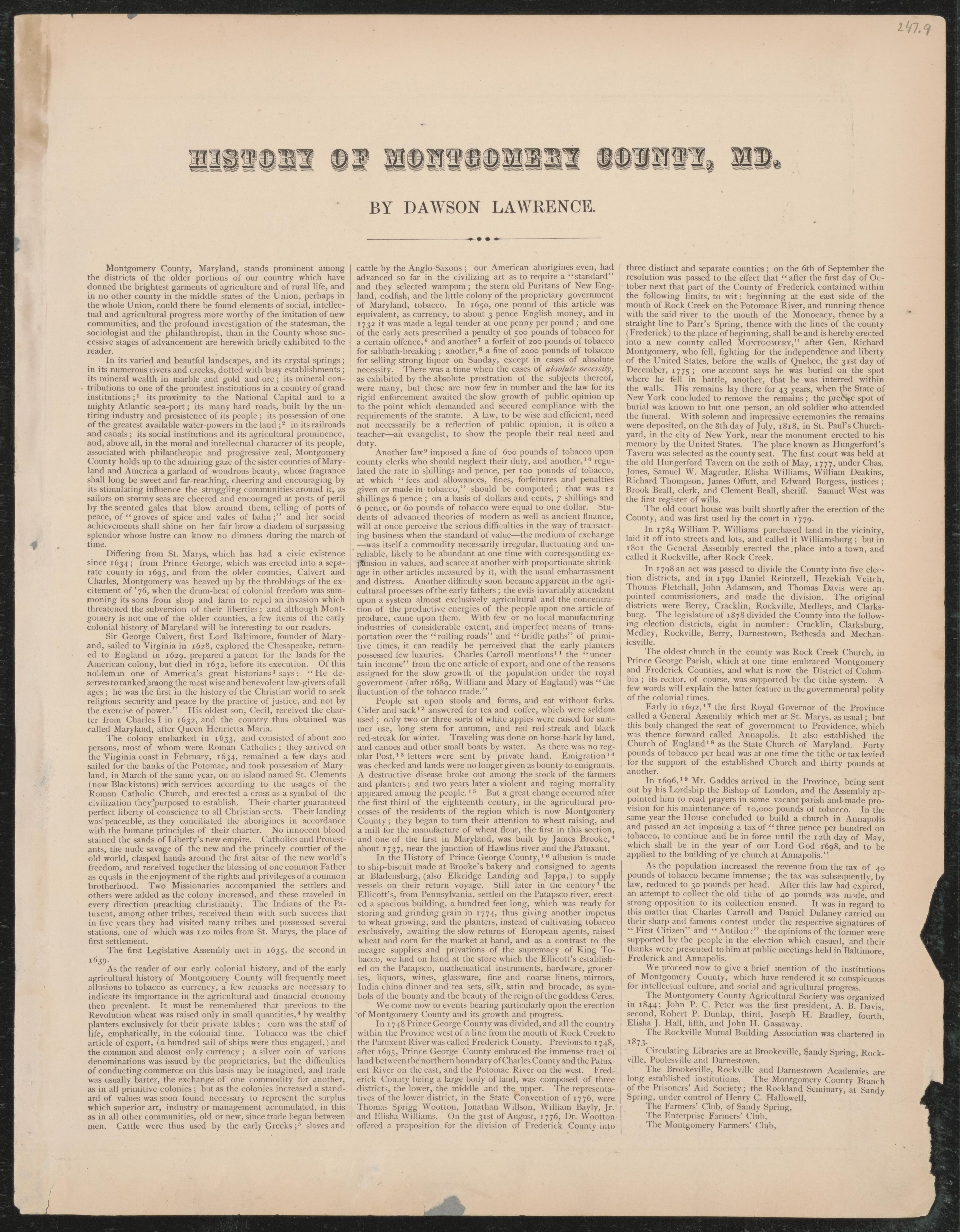 Image 3 of Atlas of Fifteen Miles Around Washington, Including the Counties of Fairfax and Alexandria, Virginia (maps Only) from Atlas of Fifteen Miles Around Washington, Including the Counties of Fairfax and Alexandria, Virginia 1879 by Relic Map Company