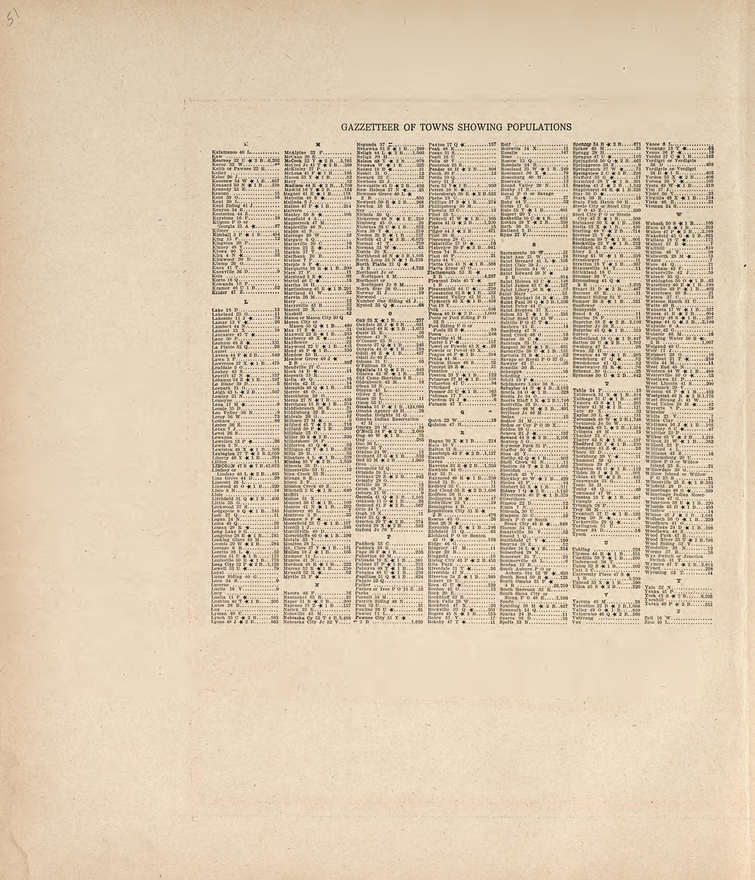This old map of Nebraska, Saunders County, was created by Anderson Publishing Company in 1916