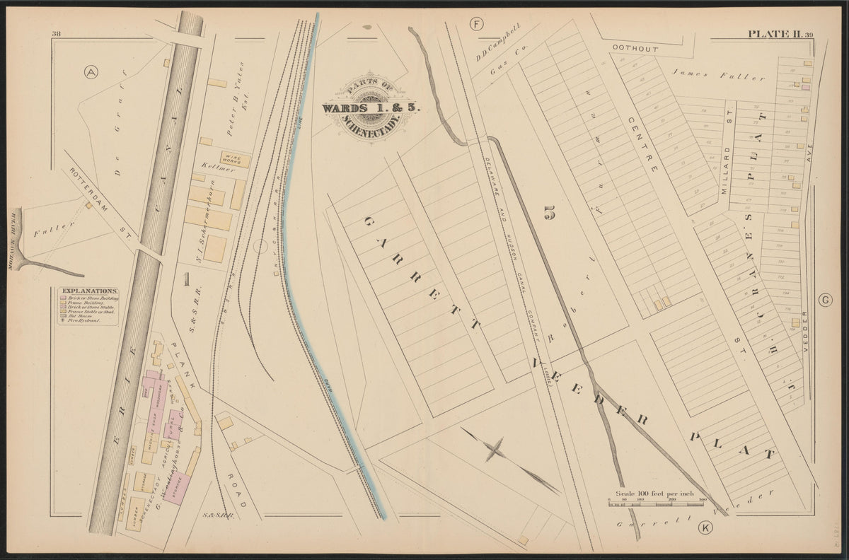 Image 12 of City Atlas of Schenectady, N.Y. (maps Only) from City Atlas of Schenectady, N.Y. : from Official Records, Private Plans and Actual Surveys 1880 by Relic Map Company