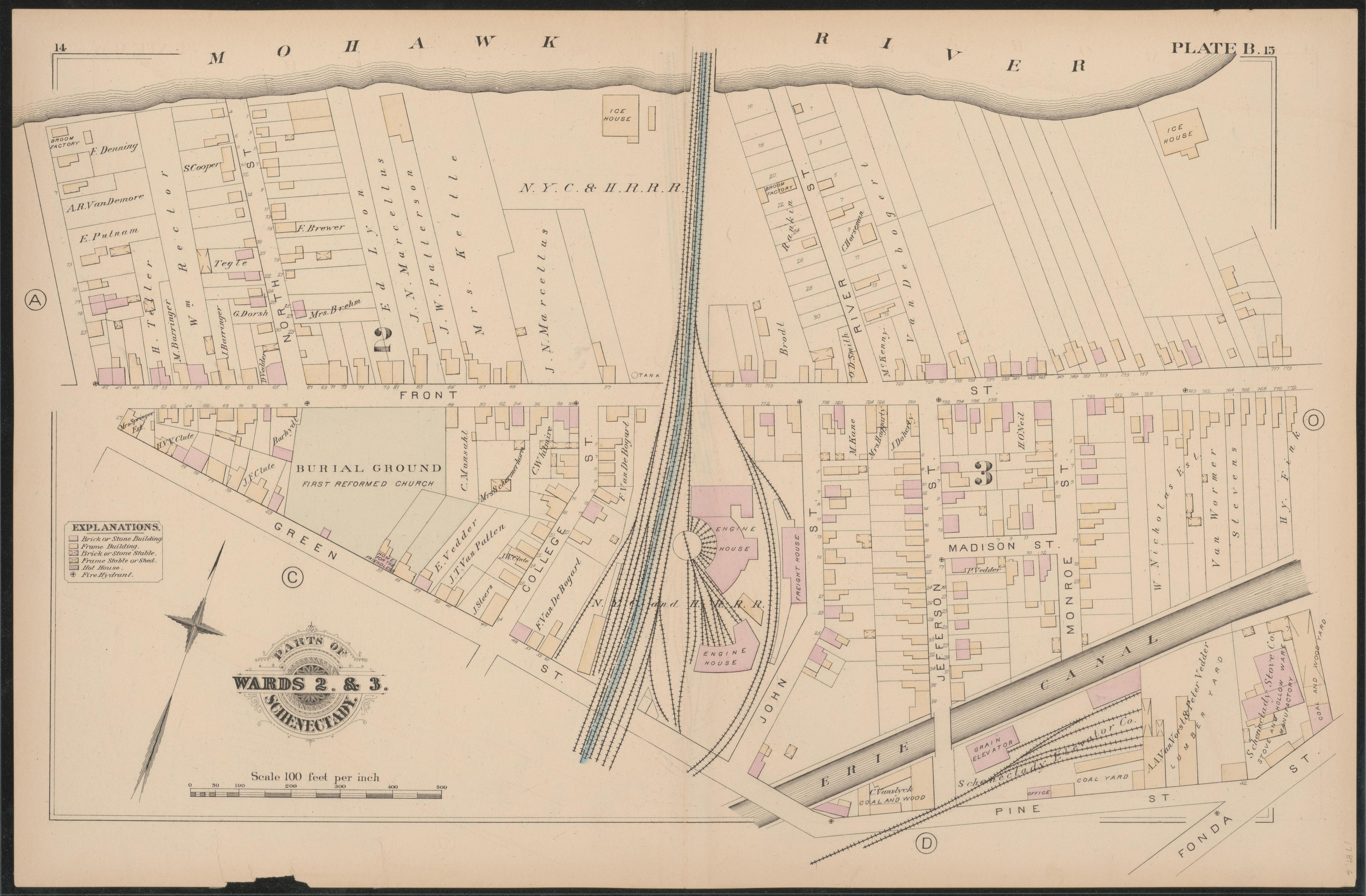 Image 7 of City Atlas of Schenectady, N.Y. (maps Only) from City Atlas of Schenectady, N.Y. : from Official Records, Private Plans and Actual Surveys 1880 by Relic Map Company