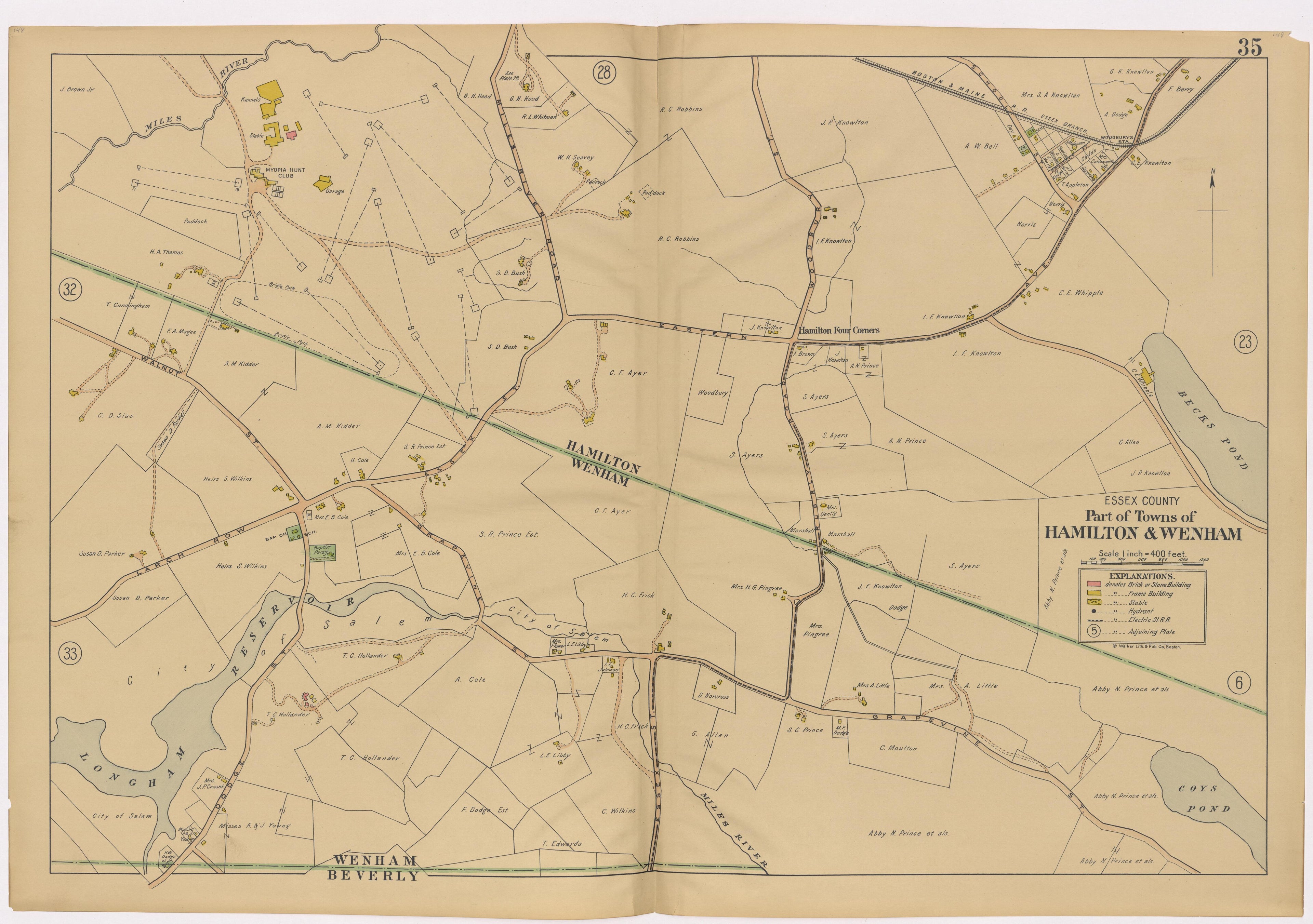 Image 39 of Atlas of the Towns of Topsfield, Ipswich, Essex, Hamilton and Wenham, Essex County, Massachusetts from Atlas of the Towns of Topsfield, Ipswich, Essex, Hamilton and Wenham, Essex County, Massachusetts 1910 by Relic Map Company