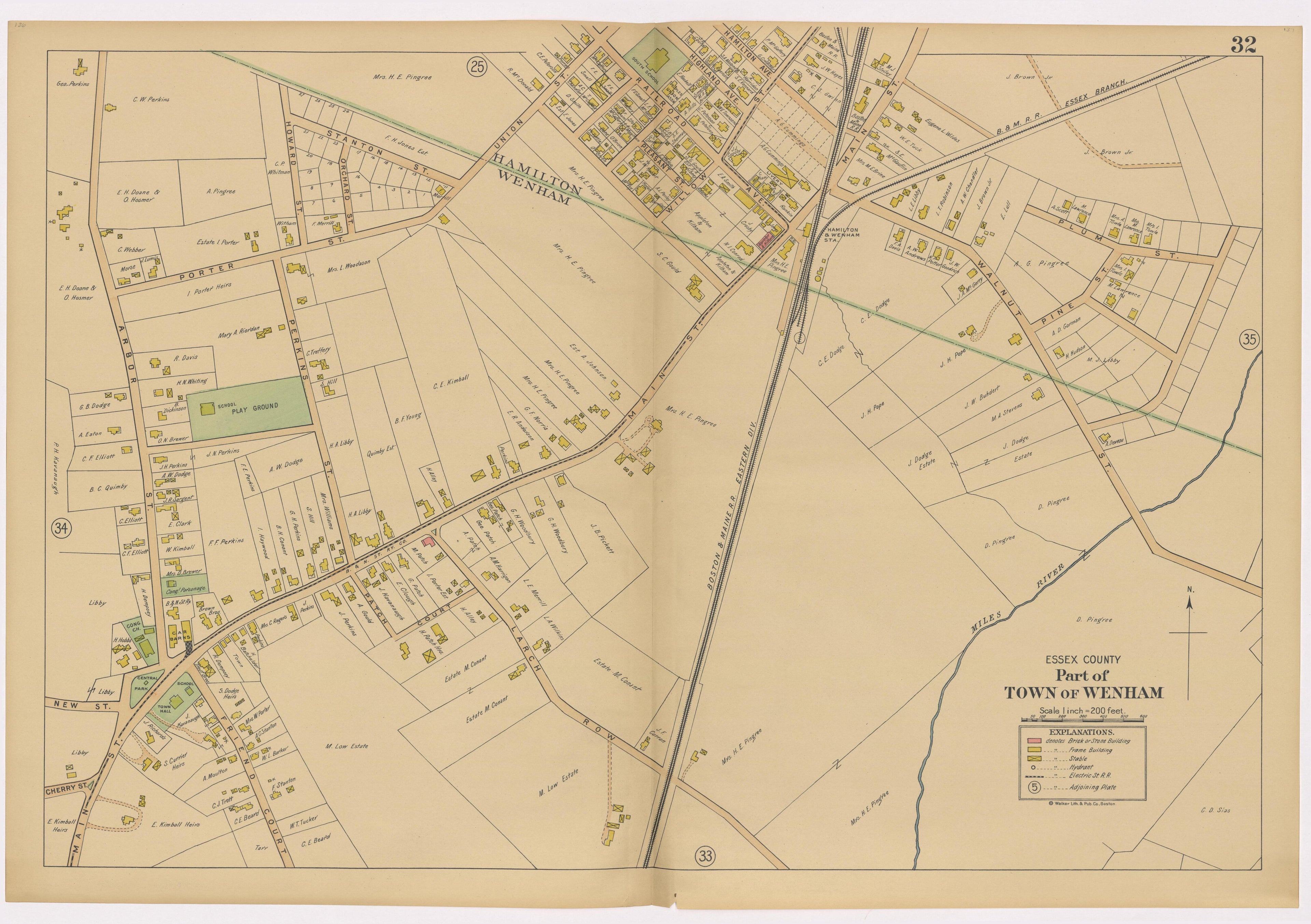 Image 36 of Atlas of the Towns of Topsfield, Ipswich, Essex, Hamilton and Wenham, Essex County, Massachusetts from Atlas of the Towns of Topsfield, Ipswich, Essex, Hamilton and Wenham, Essex County, Massachusetts 1910 by Relic Map Company