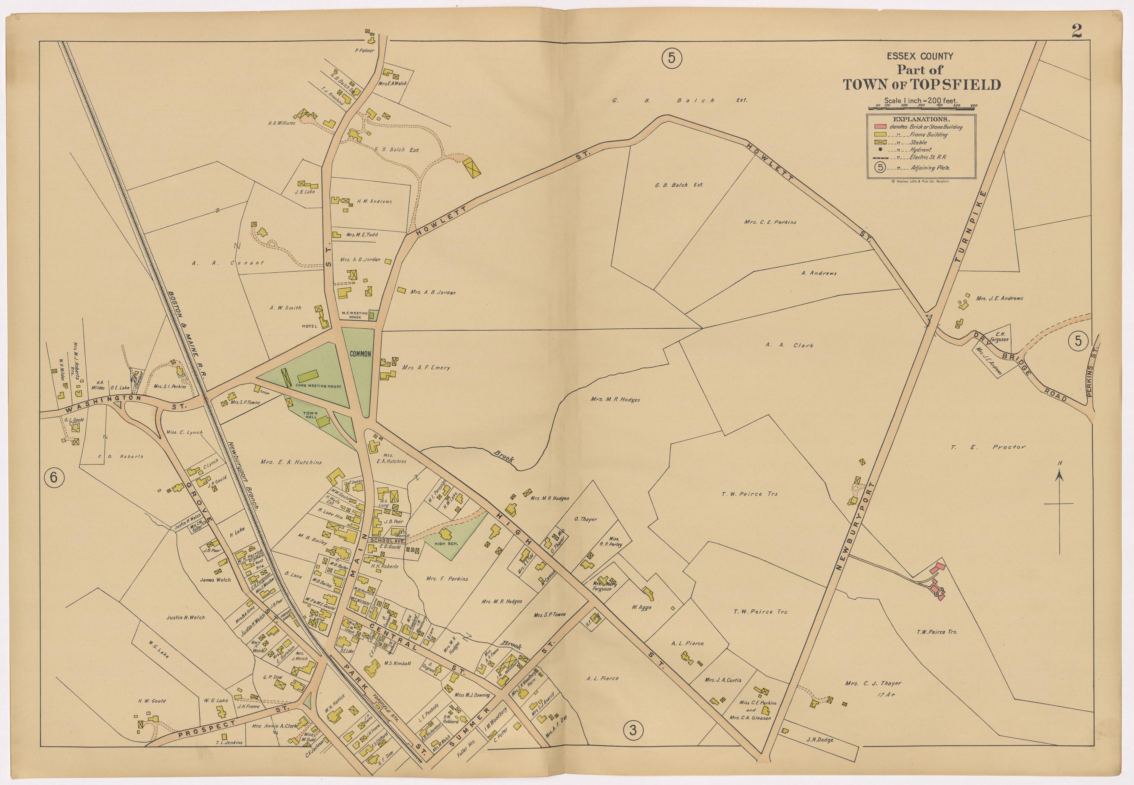 Image 6 of Atlas of the Towns of Topsfield, Ipswich, Essex, Hamilton and Wenham, Essex County, Massachusetts from Atlas of the Towns of Topsfield, Ipswich, Essex, Hamilton and Wenham, Essex County, Massachusetts 1910 by Relic Map Company