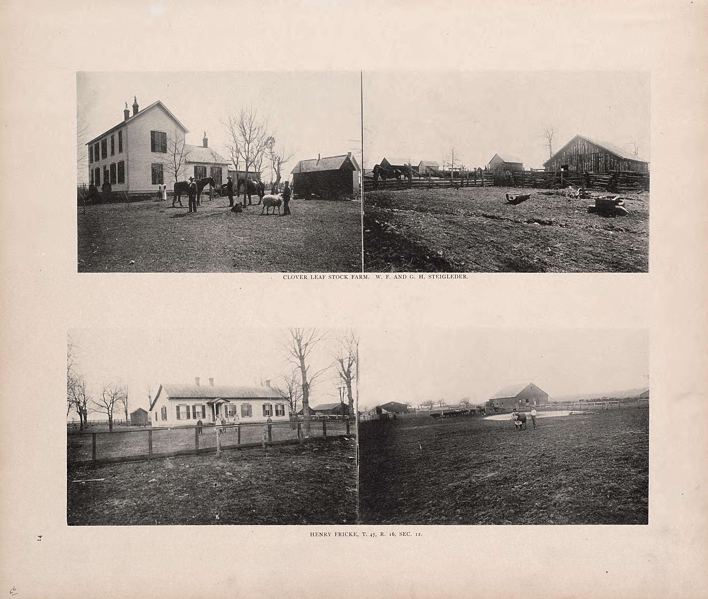 This old map of Cooper County, Missouri, was created by Central Map Co|Wangersheim, S. in 1897